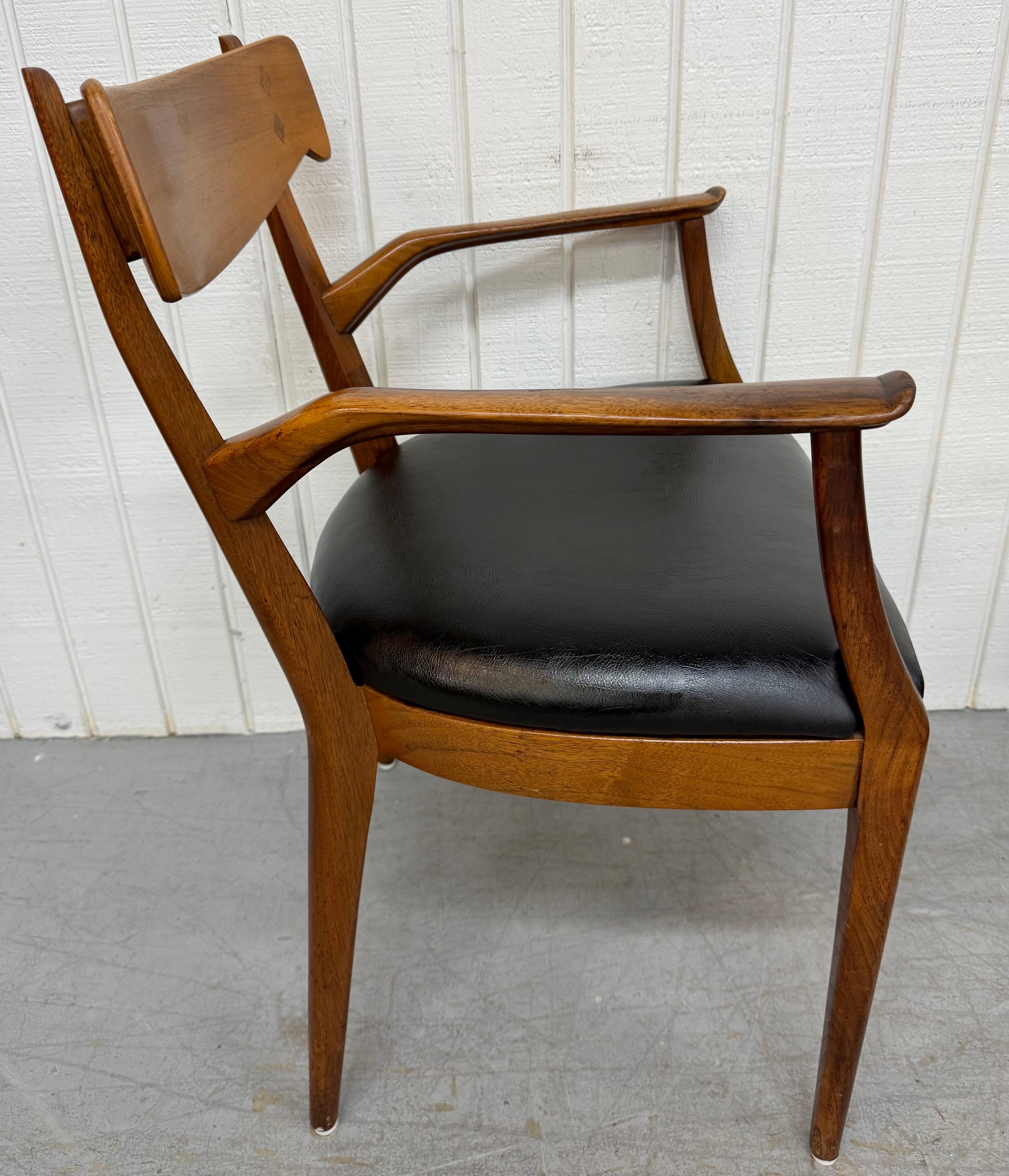 Mid-Century Modern Drexel Declaration Walnut Dining Chairs - Set of 8 2
