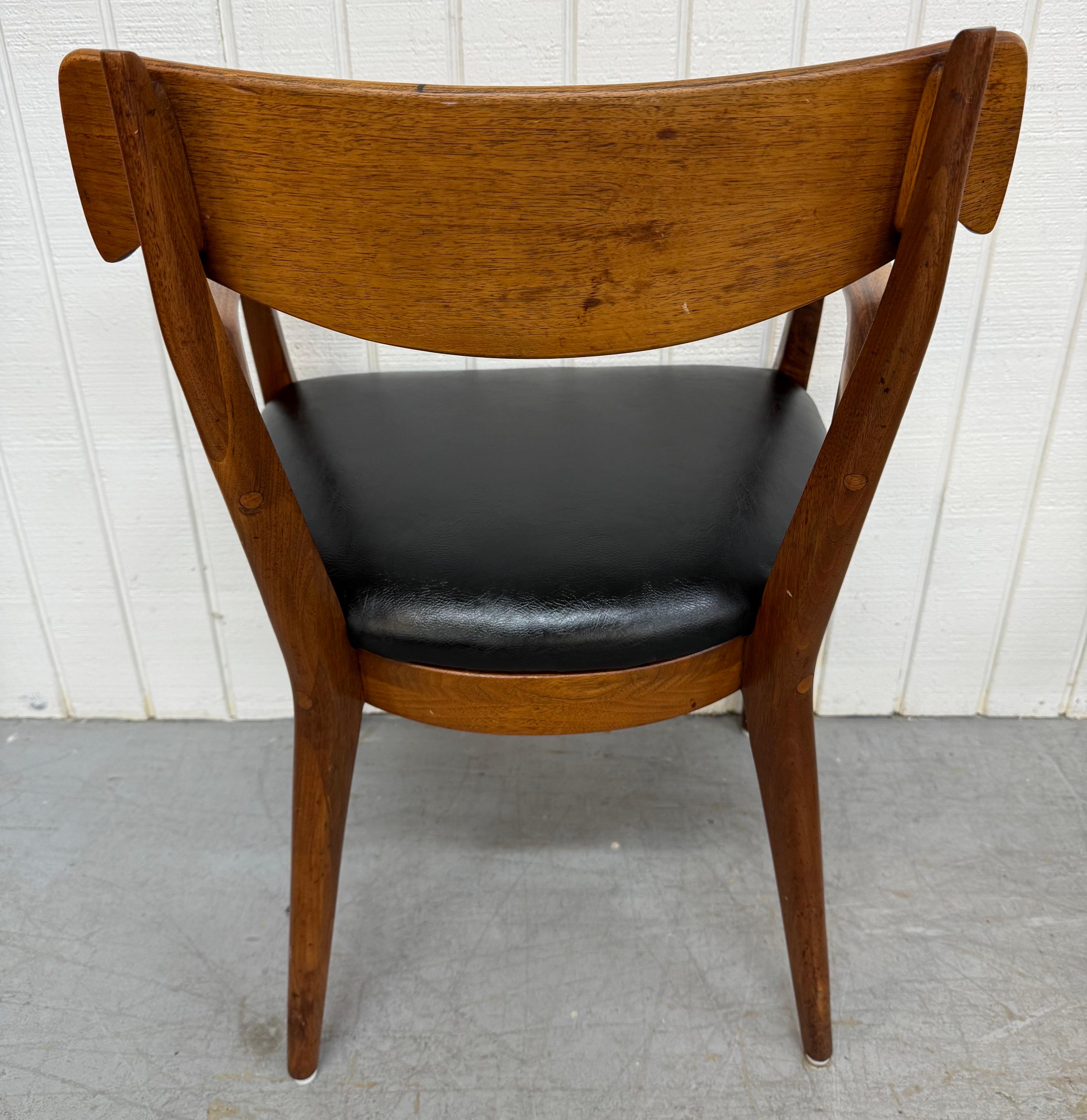 Mid-Century Modern Drexel Declaration Walnut Dining Chairs - Set of 8 3
