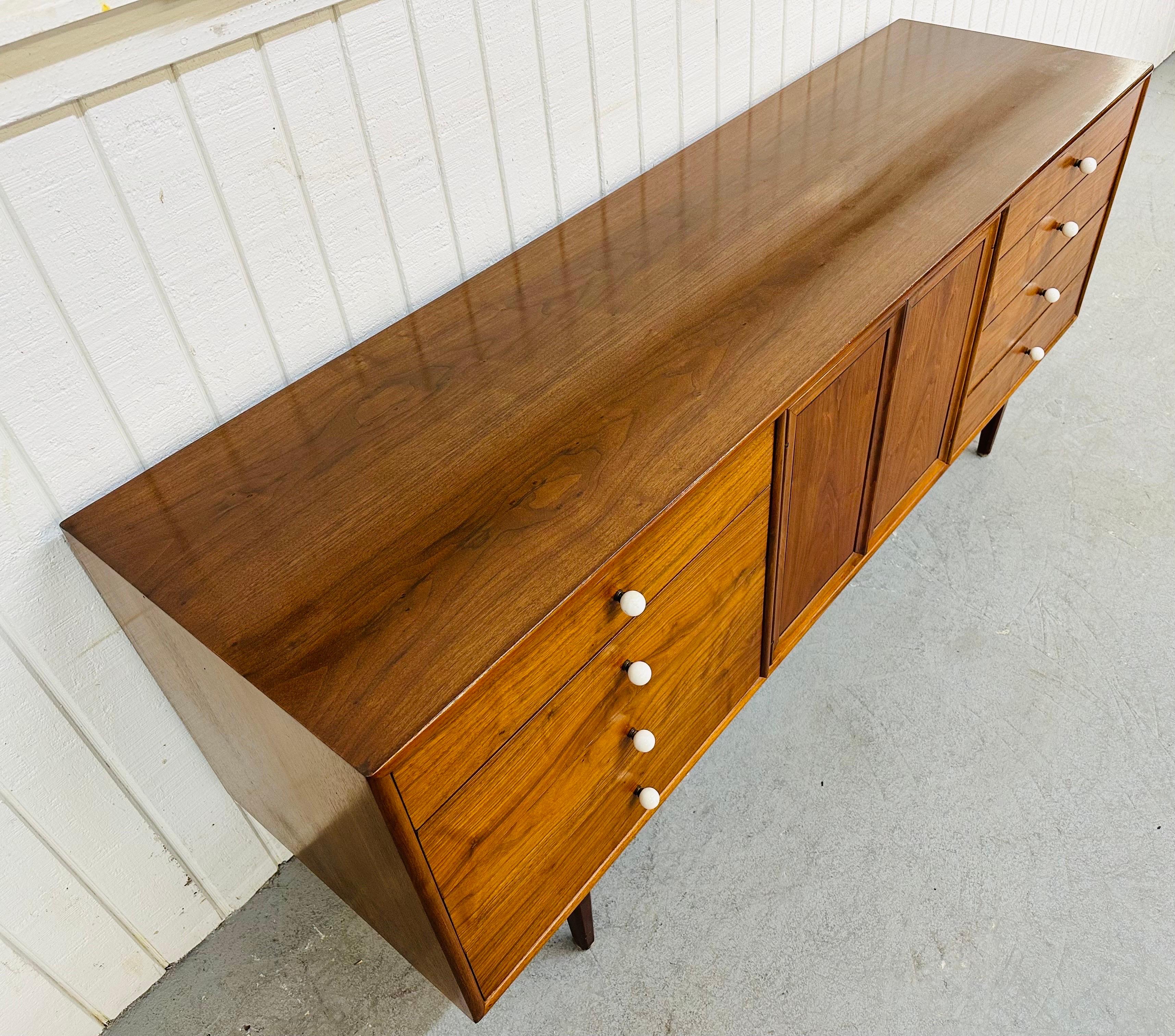 Mid-20th Century Mid-Century Modern Drexel Declaration Walnut Dresser