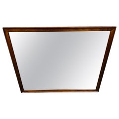 Mid-Century Modern Drexel Declaration Walnut Wall Mirror