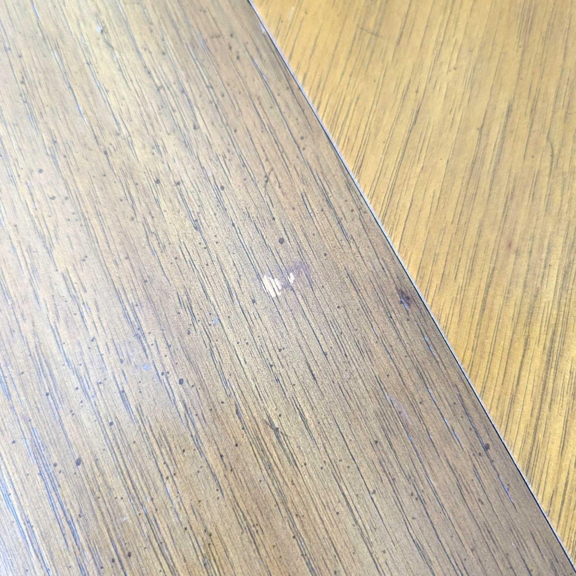 Impiallacciato Mid-Century Modern Drexel Esperanto Walnut Oval Extension Dining Table in vendita