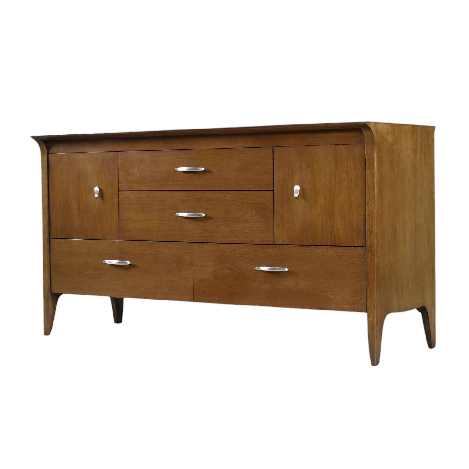 Mid-Century Modern Drexel Profile K37 Buffet von John Van Koert, Mid-Century Modern (Mitte des 20. Jahrhunderts) im Angebot