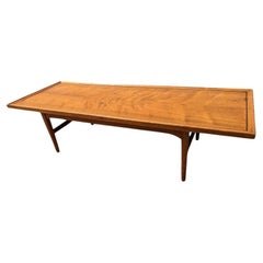 Vintage Mid Century Modern Drexel Projection Coffee Table by Kip Stewart