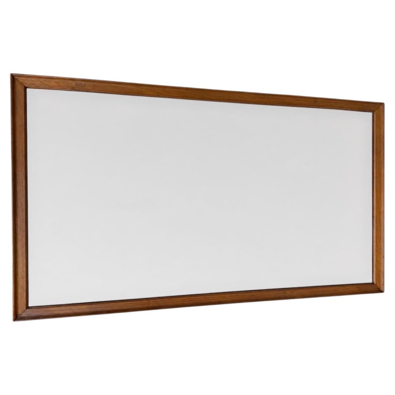 Mid-Century Modern Drexel Walnut Wall Mirror