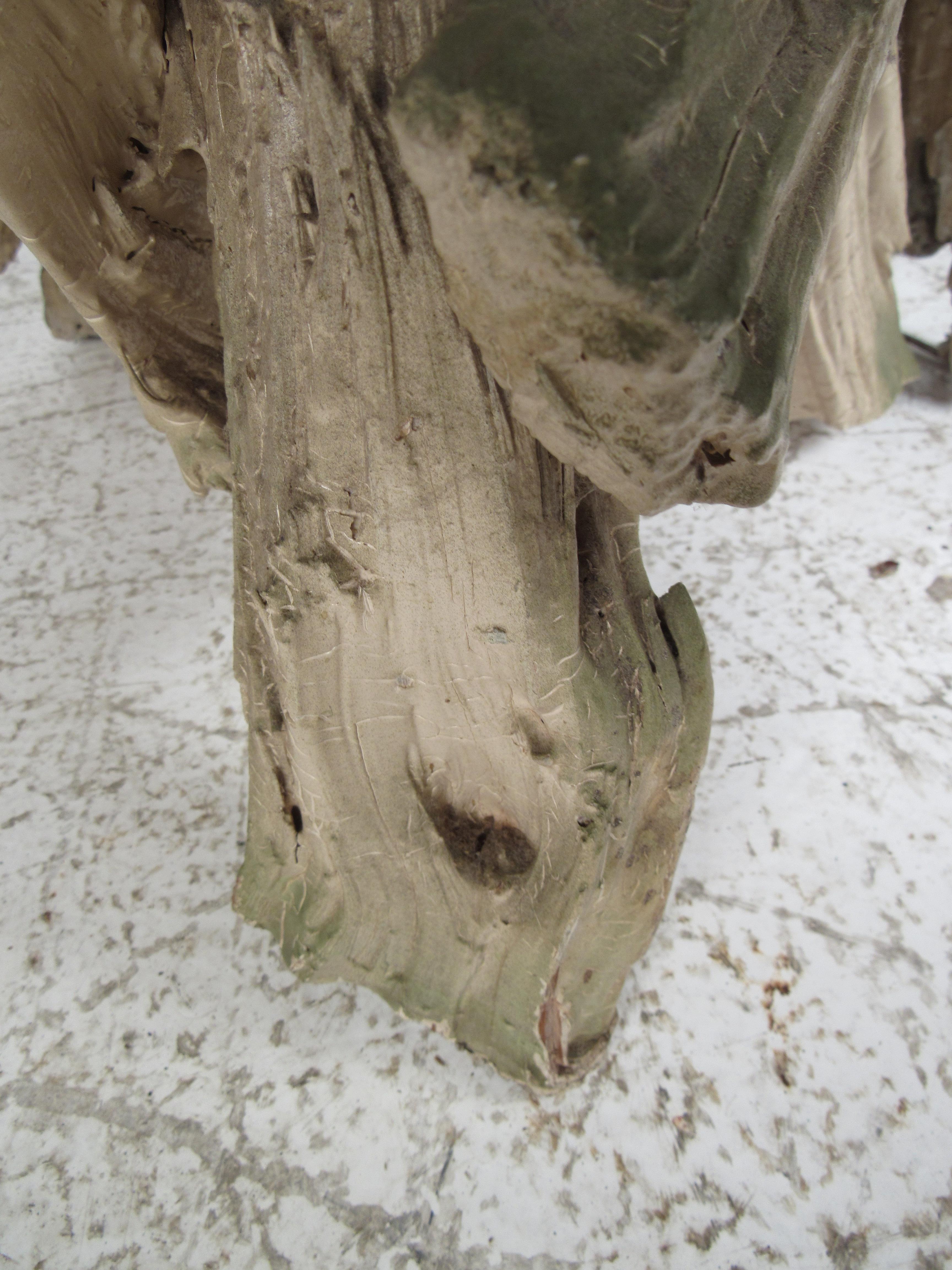 Lampadaire en bois flotté moderne du milieu du siècle dernier en vente 4