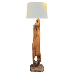 Mid Century Modern Driftwood Stehleuchte