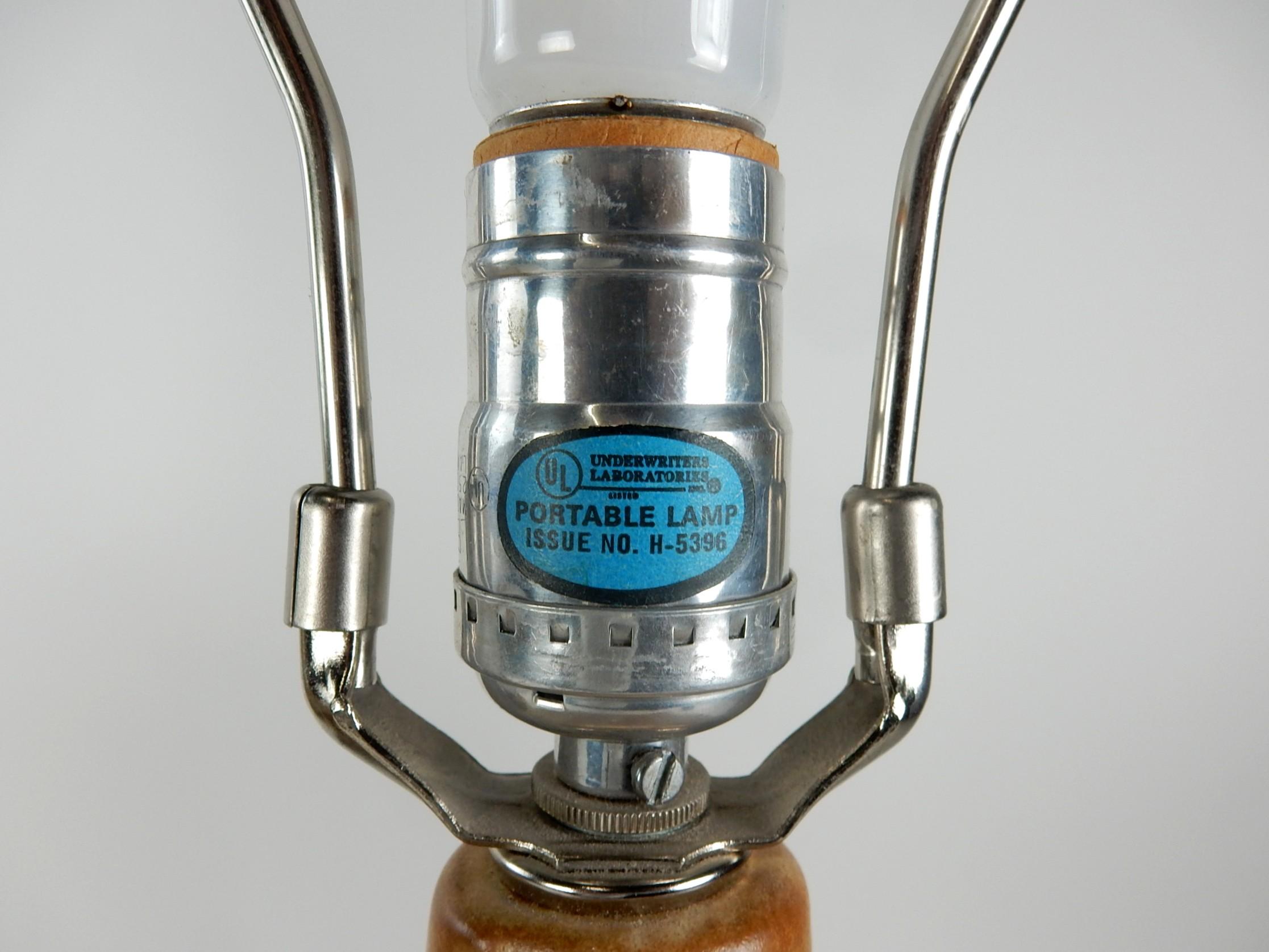 Moderne Tropfenglasur-Keramiklampen aus der Mitte des Jahrhunderts im Angebot 2