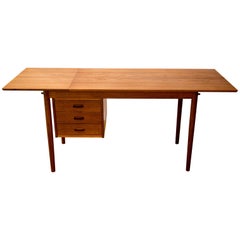 Mid-Century Modern Drop-Leaf Desk by Arne Vodder for Sigh and Son Denmark, 1960s