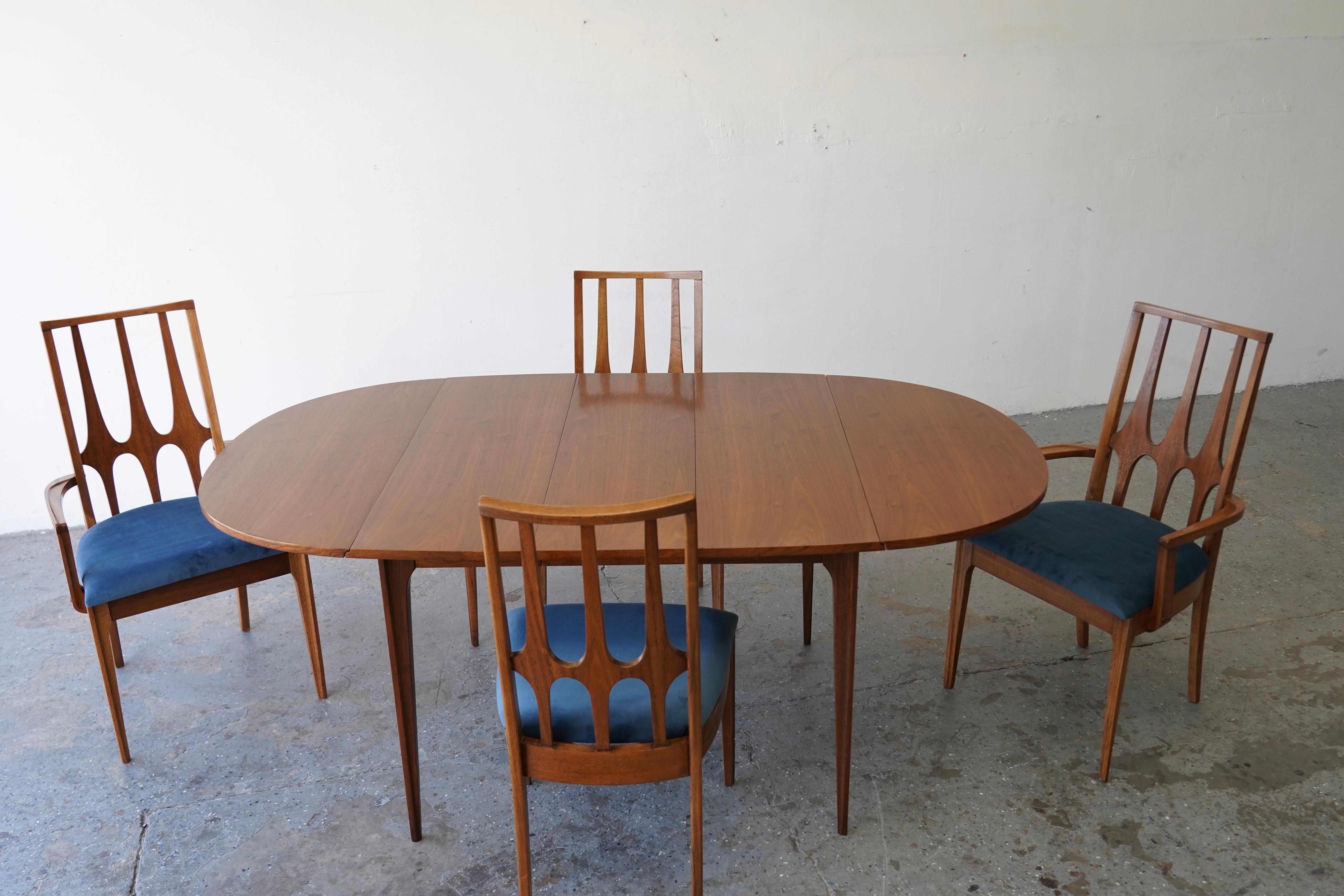 Moderner Esstisch mit hängenden Blättern aus der Mitte des Jahrhunderts von Broyhill Brasilia  Professionell im Angebot 8