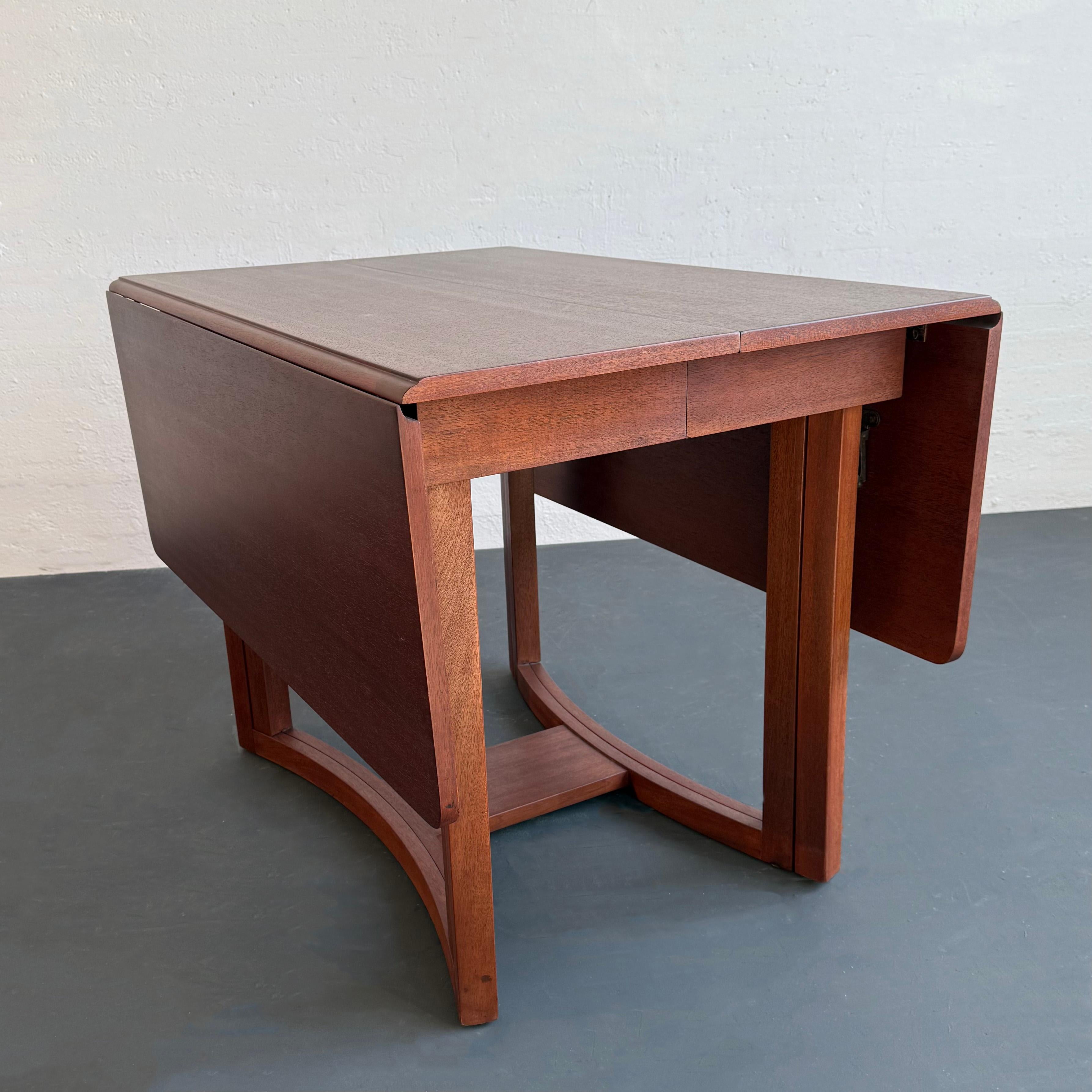 Mid-Century Modern Table de salle à manger à feuilles tombantes, The MODERN, AT&T Robsjohn-Gibbings en vente