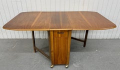 Mid-Century Modern Drop Leaf Dining Table & Chairs
