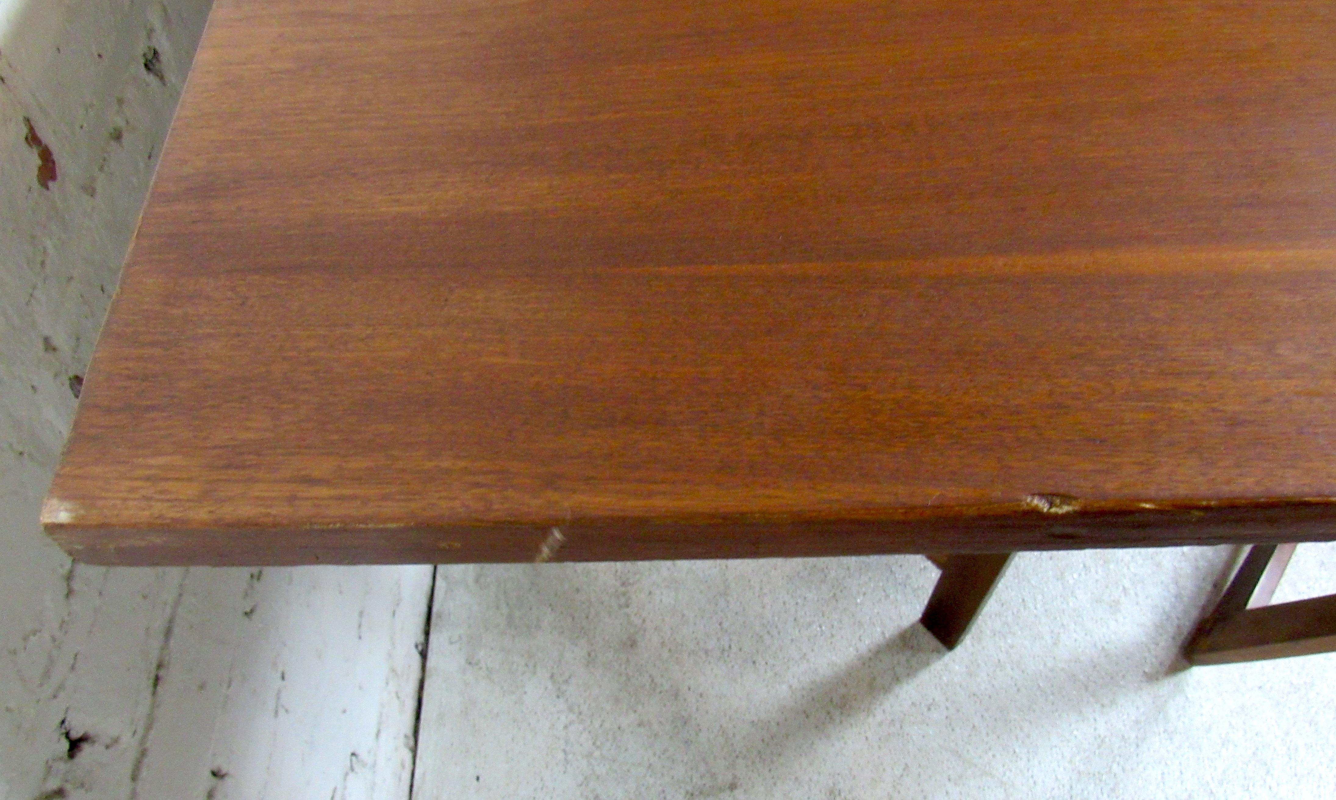 Mid-Century Modern Drop-Leaf Table 6