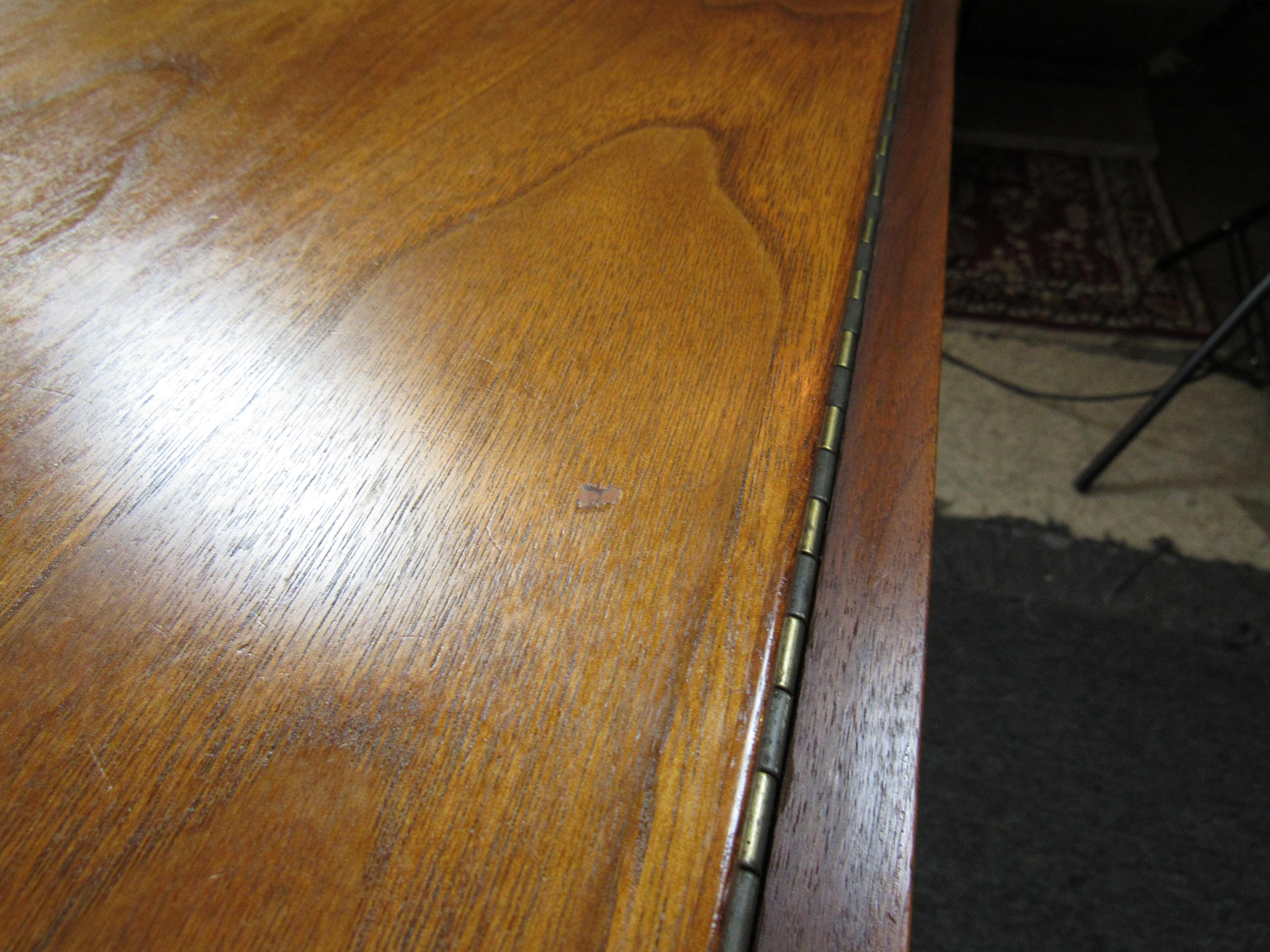 Jack Cartwright for Founders Drop Leaf Guitar Pick Dining Table 4