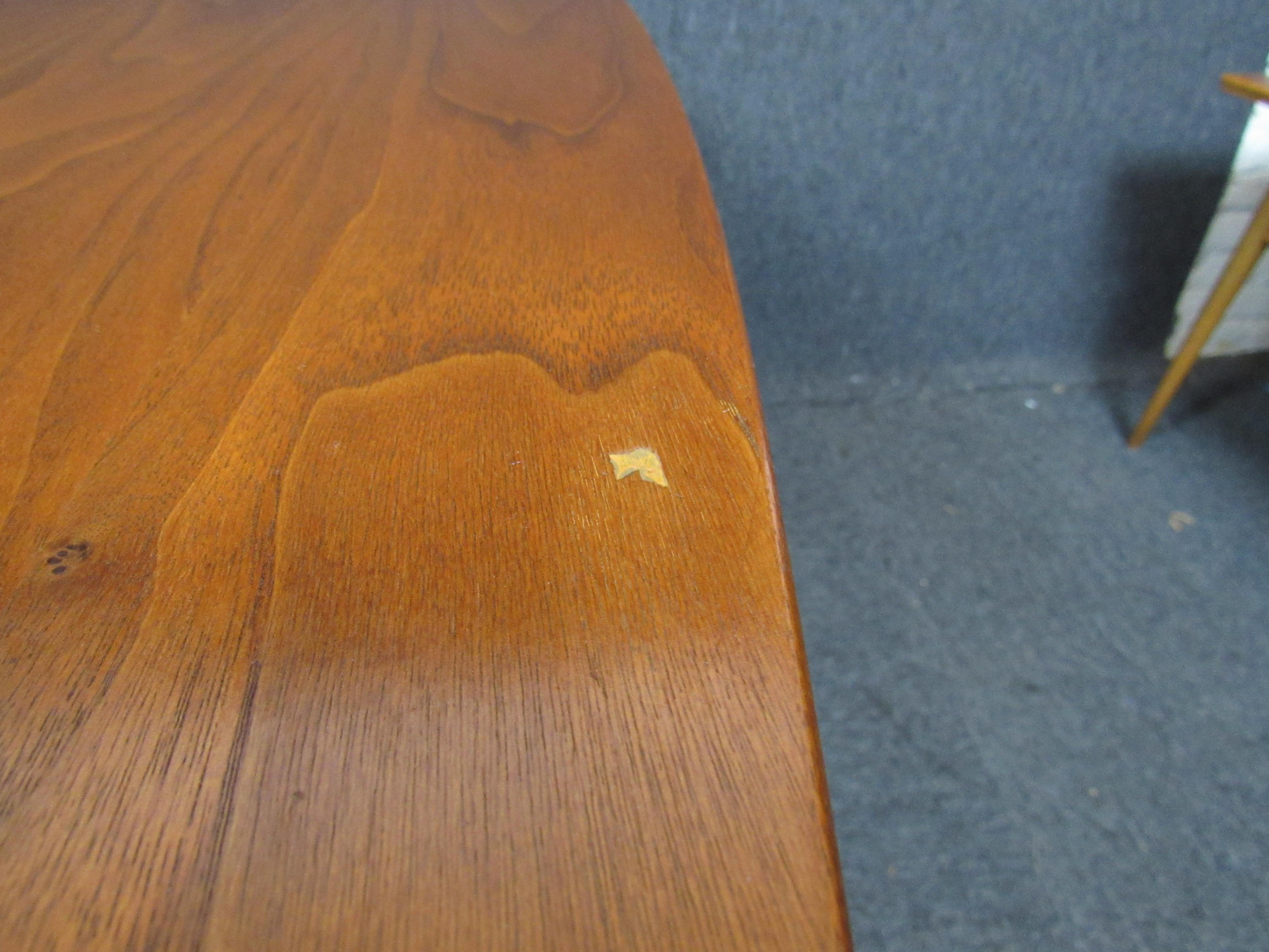 Jack Cartwright for Founders Drop Leaf Guitar Pick Dining Table 5