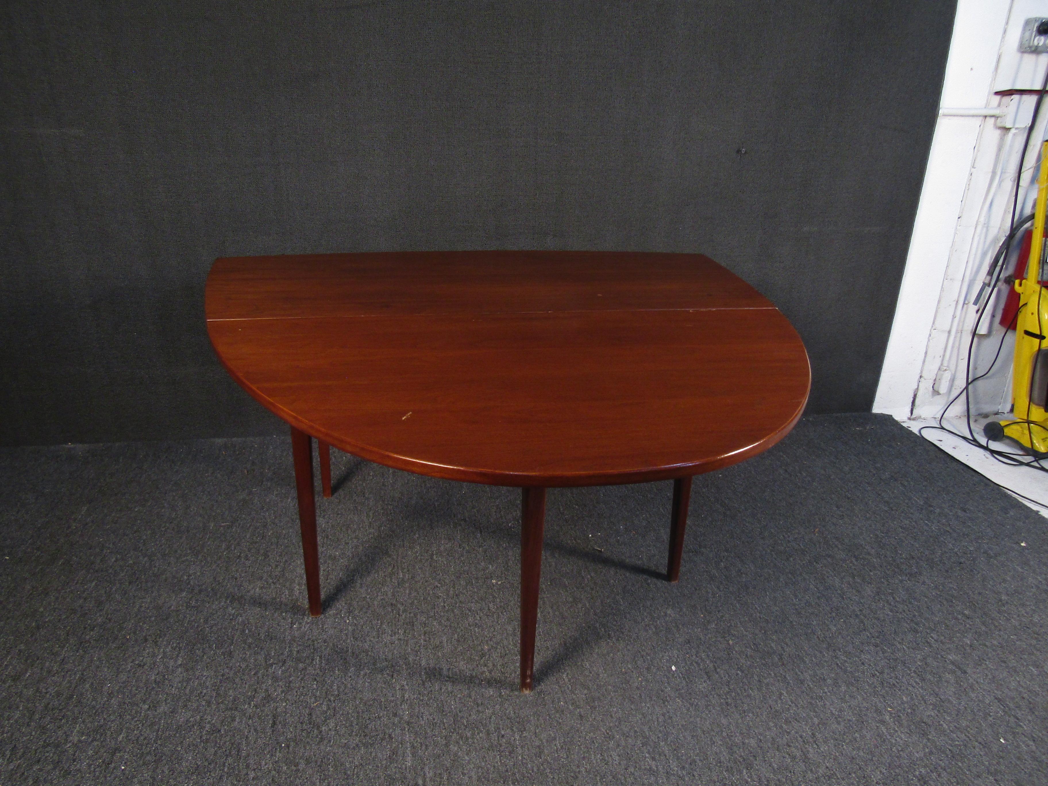 American Jack Cartwright for Founders Drop Leaf Guitar Pick Dining Table