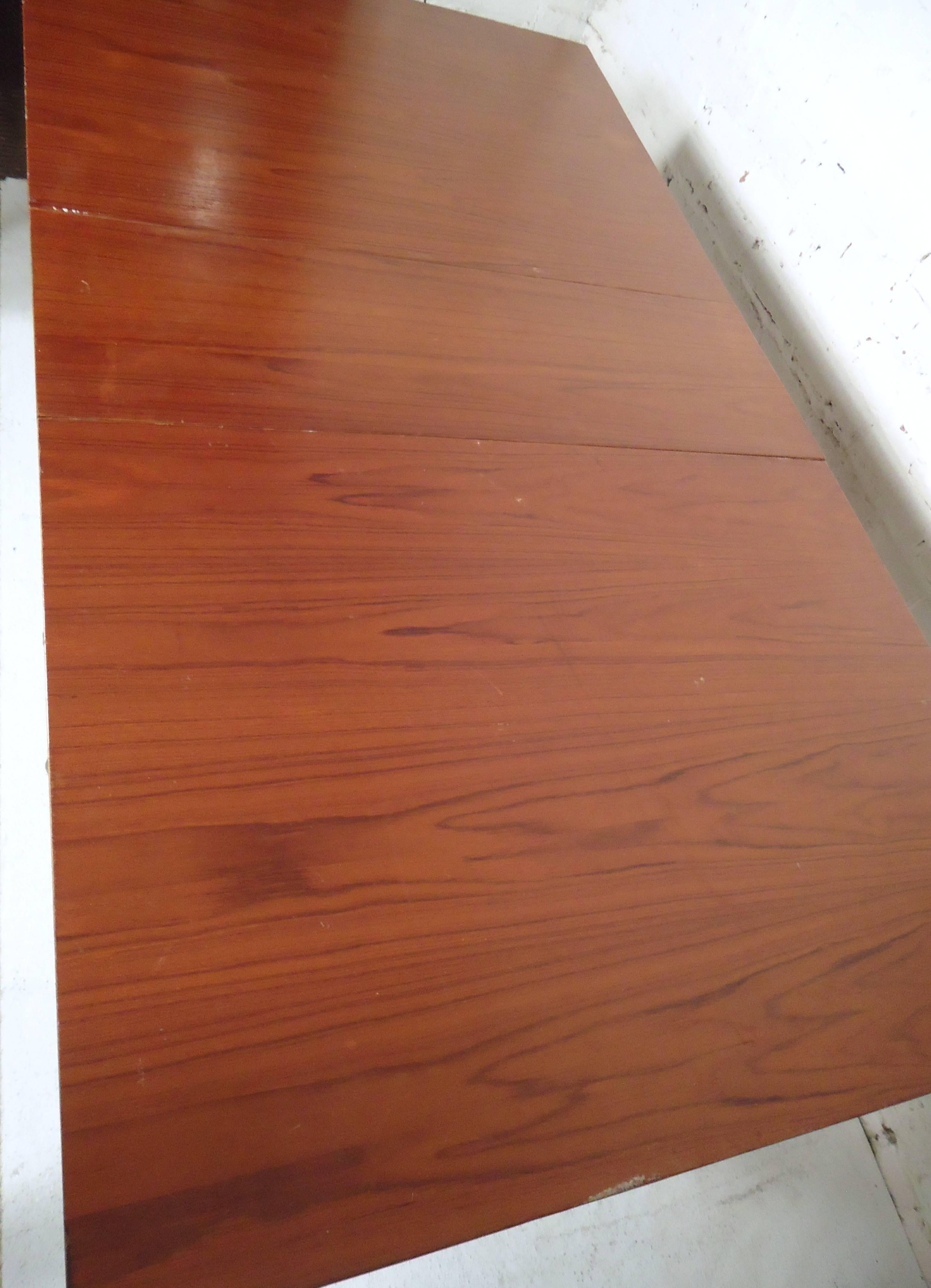 Mid-Century Modern Drop-Leaf Table 2