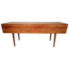 Mid-Century Modern Drop Leaf Table