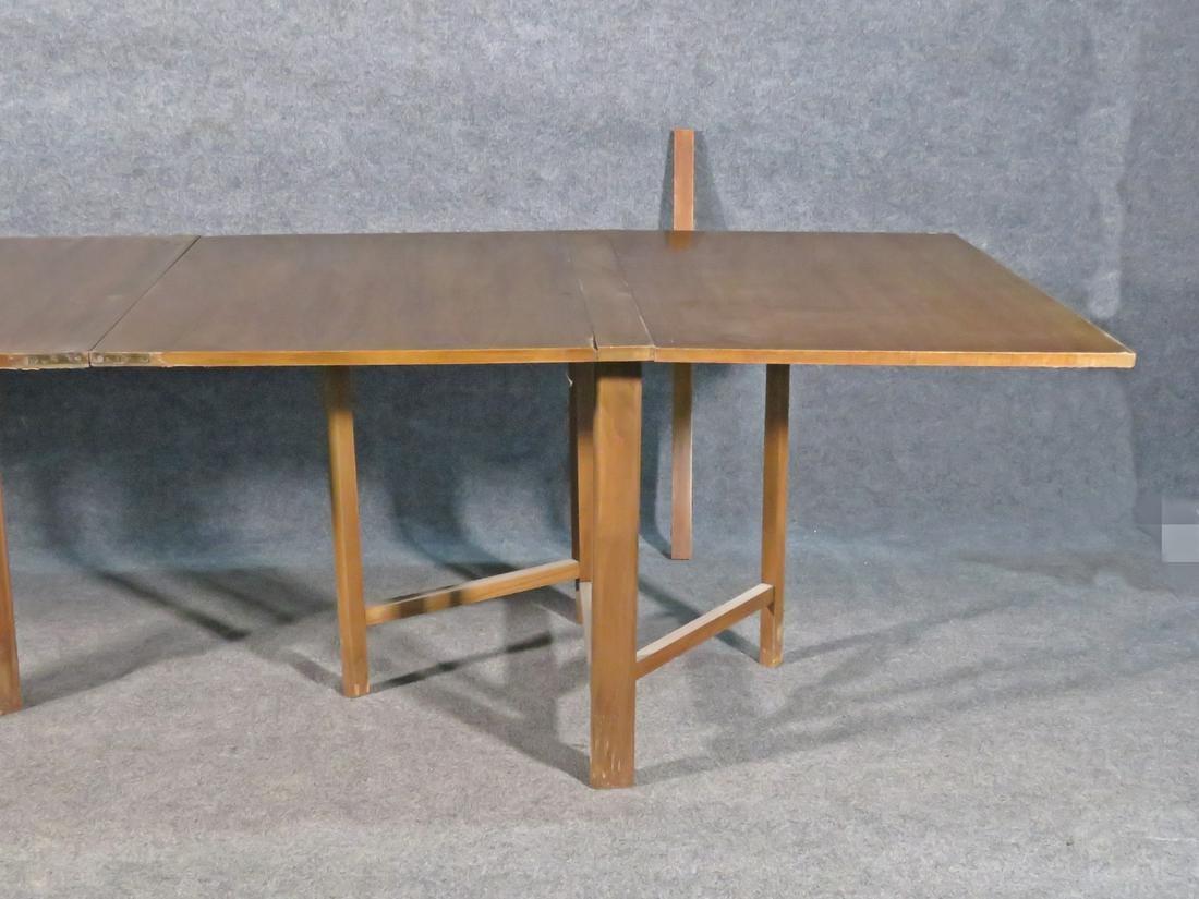 Mid-Century Modern Vintage Scandinavian Modern Walnut Folding Maria Table