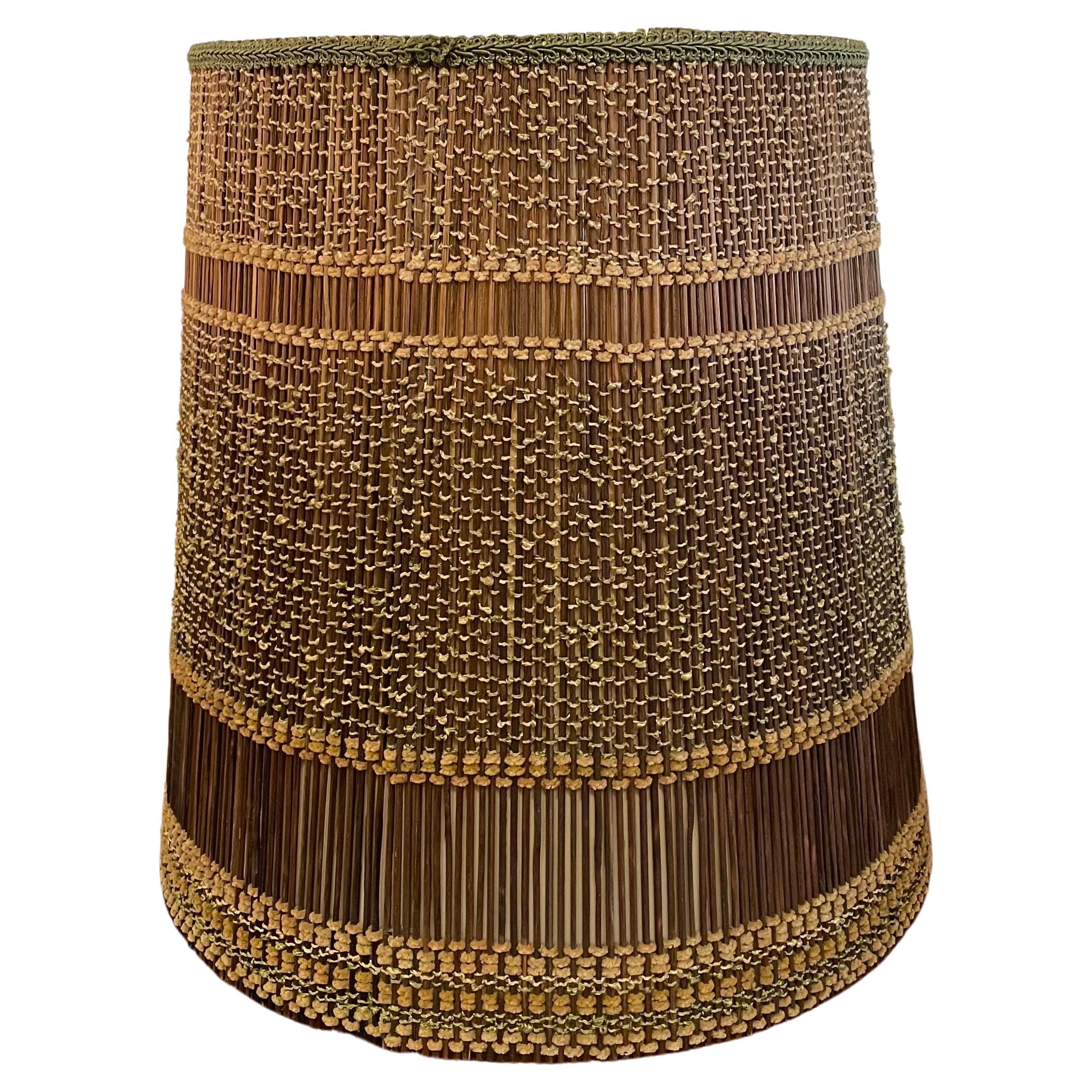  Mid-Century Modern Drum Cylinder Lamp Shade by Maria Kipp
