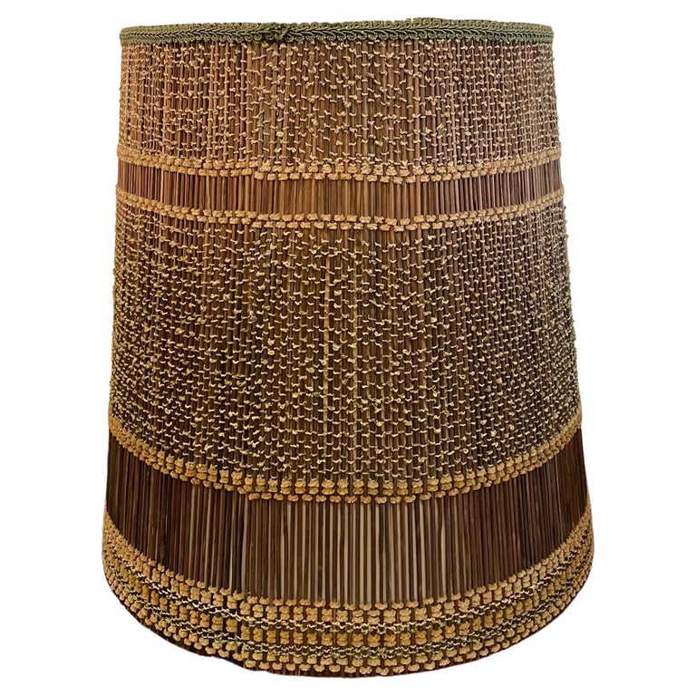 Mid Century Modern Drum Cylinder Lamp Shade By Maria Kipp At 1stdibs Mid Century Modern Drum Cylinder Lamp, Contemporary Drum Lamp Shades