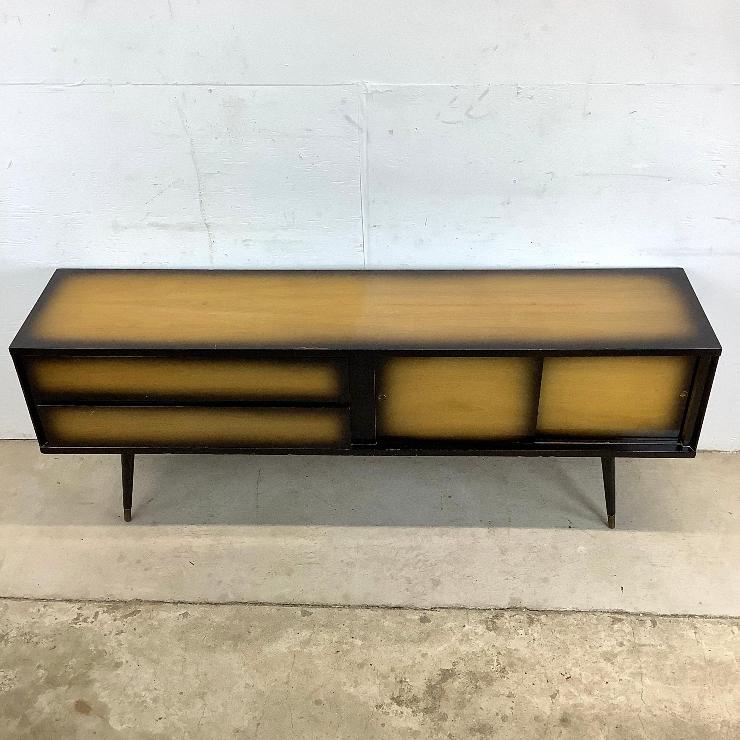Mid-Century Modern Dry Bar Cabinet 4