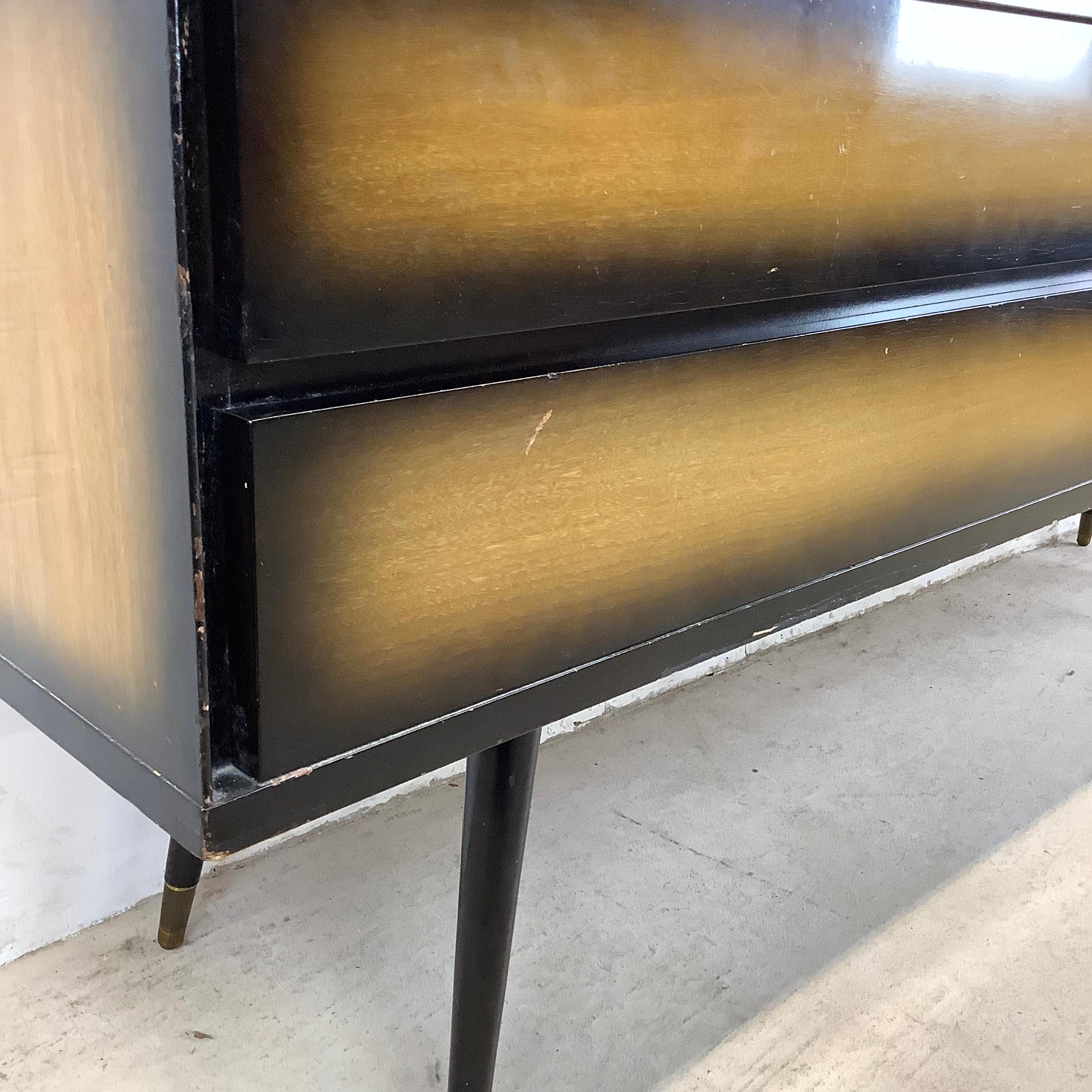 Mid-Century Modern Dry Bar Cabinet 9
