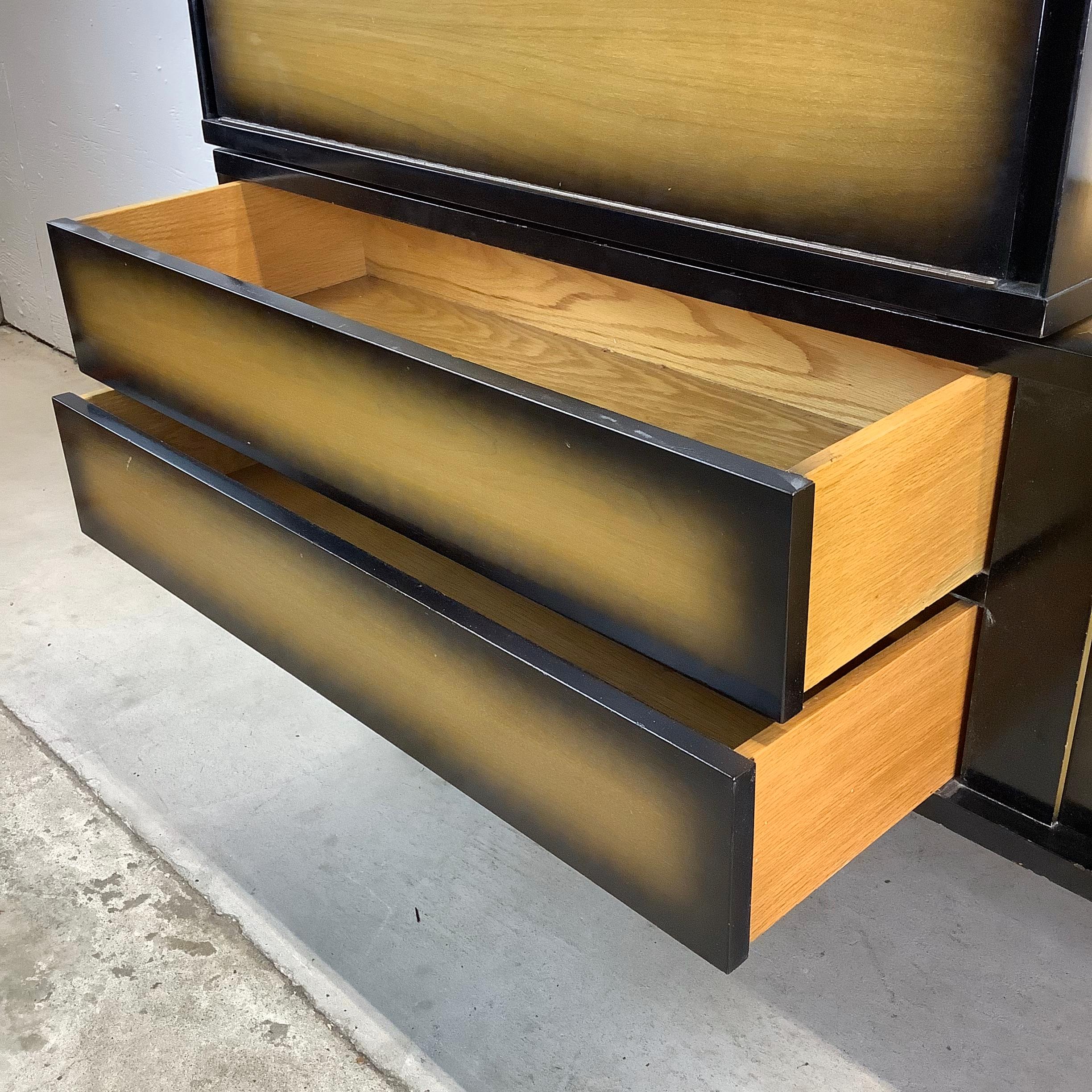 Mid-Century Modern Dry Bar Cabinet 13