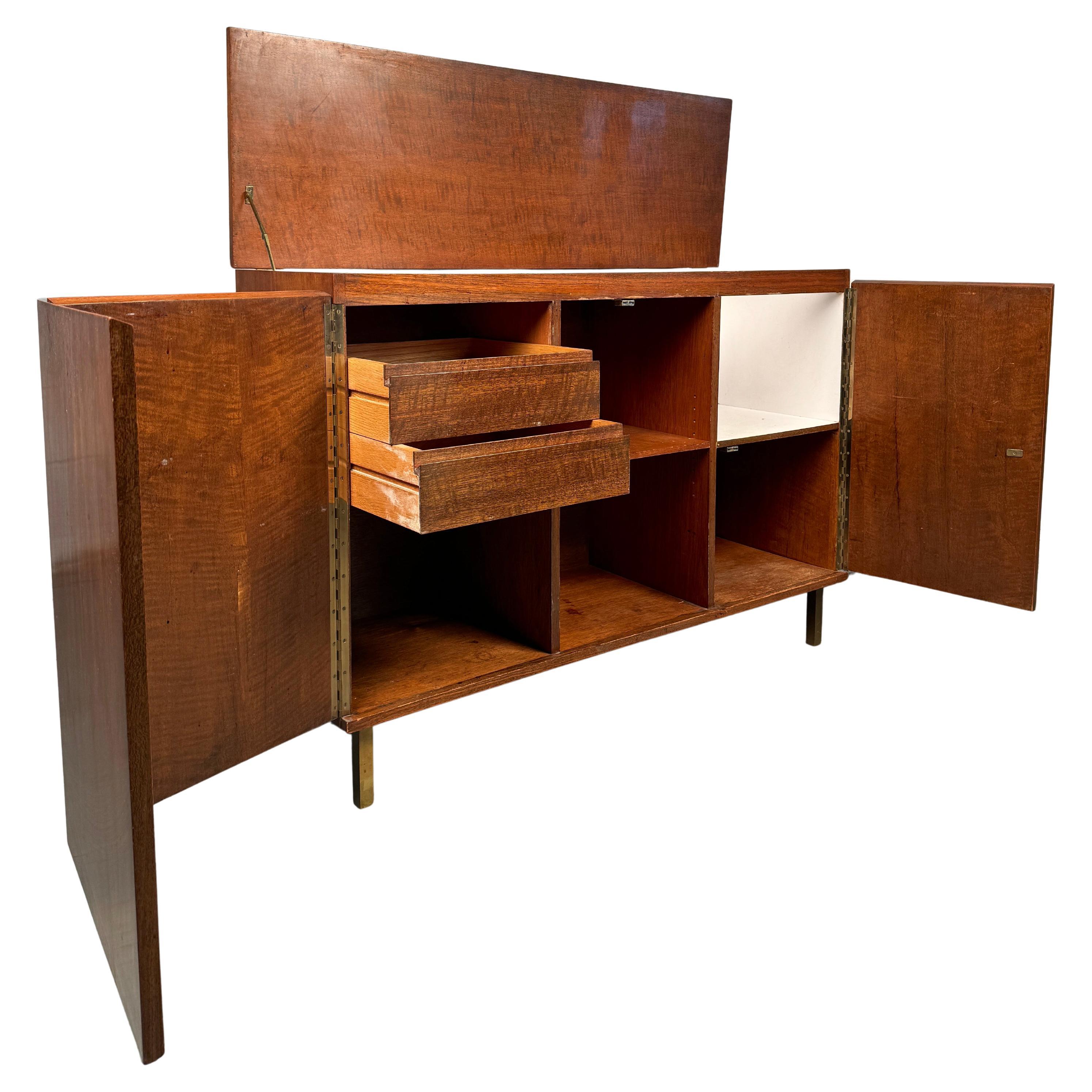 Buffet de bar à sec moderne du milieu du siècle en vente