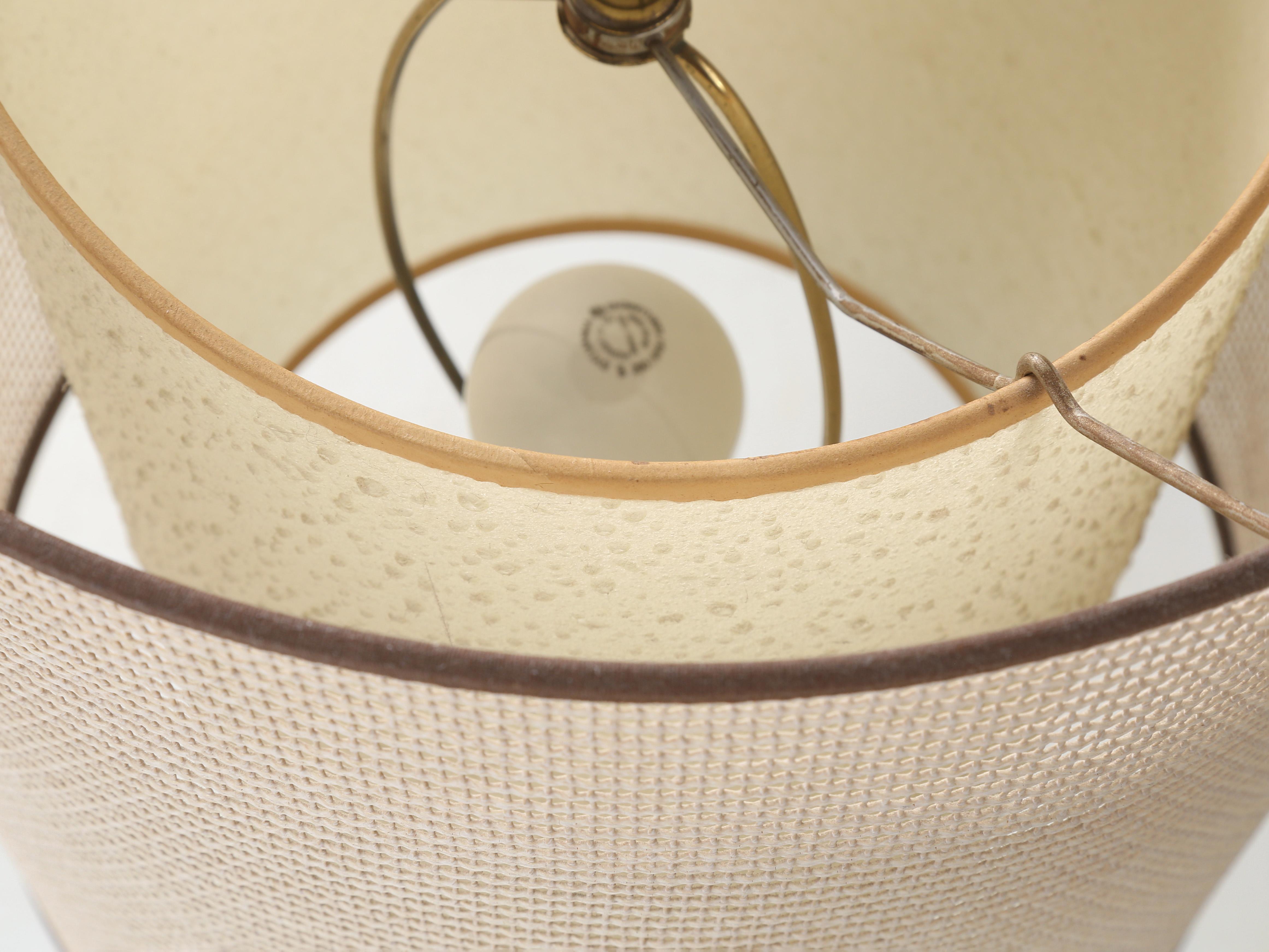 Americano Mid-Century Modern a doppia parabola interna ed esterna con un corpo dal design esagonale c1960's in vendita