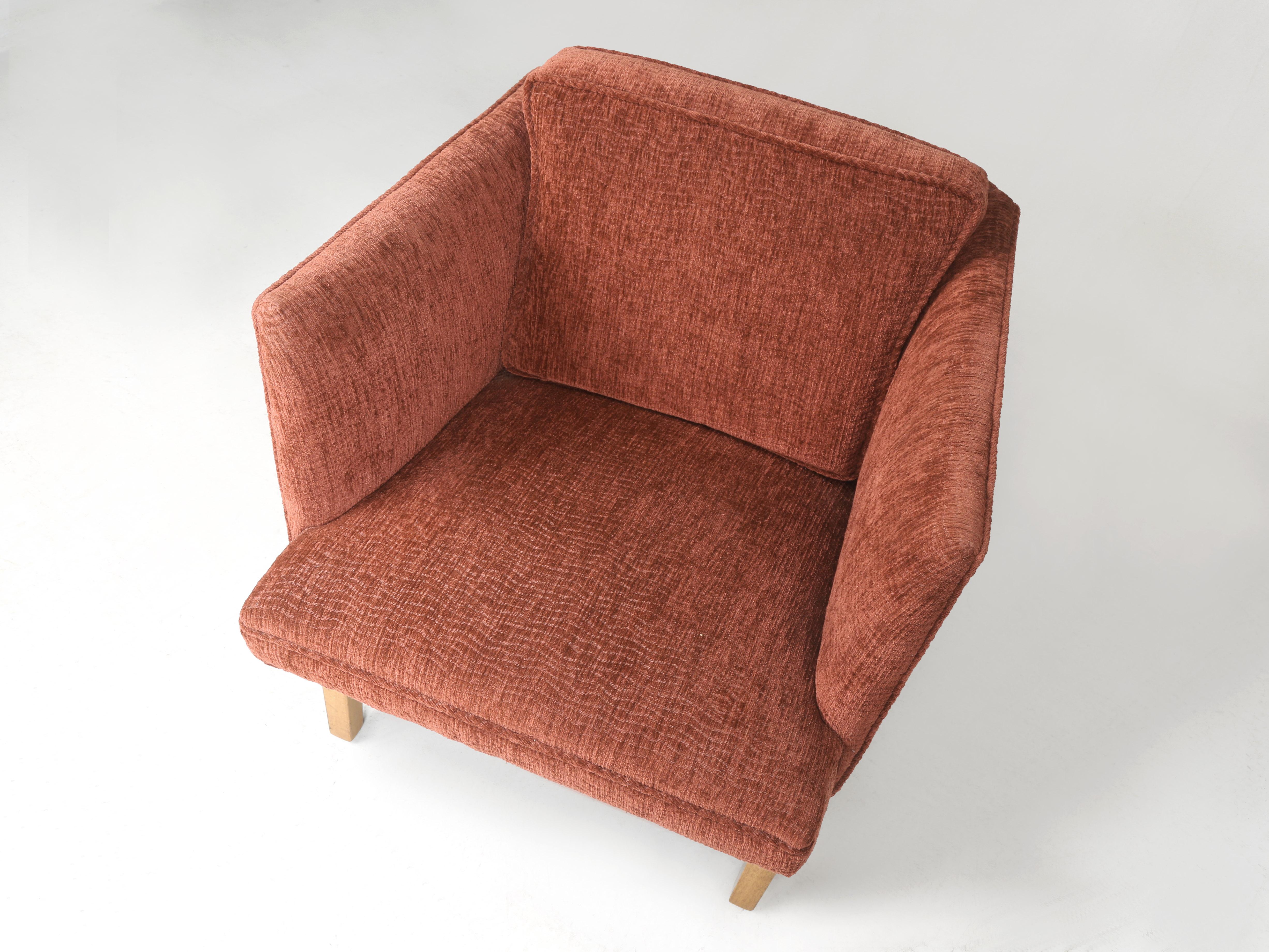 Mid-20th Century Mid-Century Modern Dunbar Bergère Chair Extremely Comfortable from the 1960's For Sale