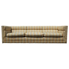 Mid-Century Modern Dunbar Edward Wormley Even Arm Three-Seat Sofa