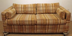 Mid-Century Modern Dunbar Loveseat Sleeper Sofa