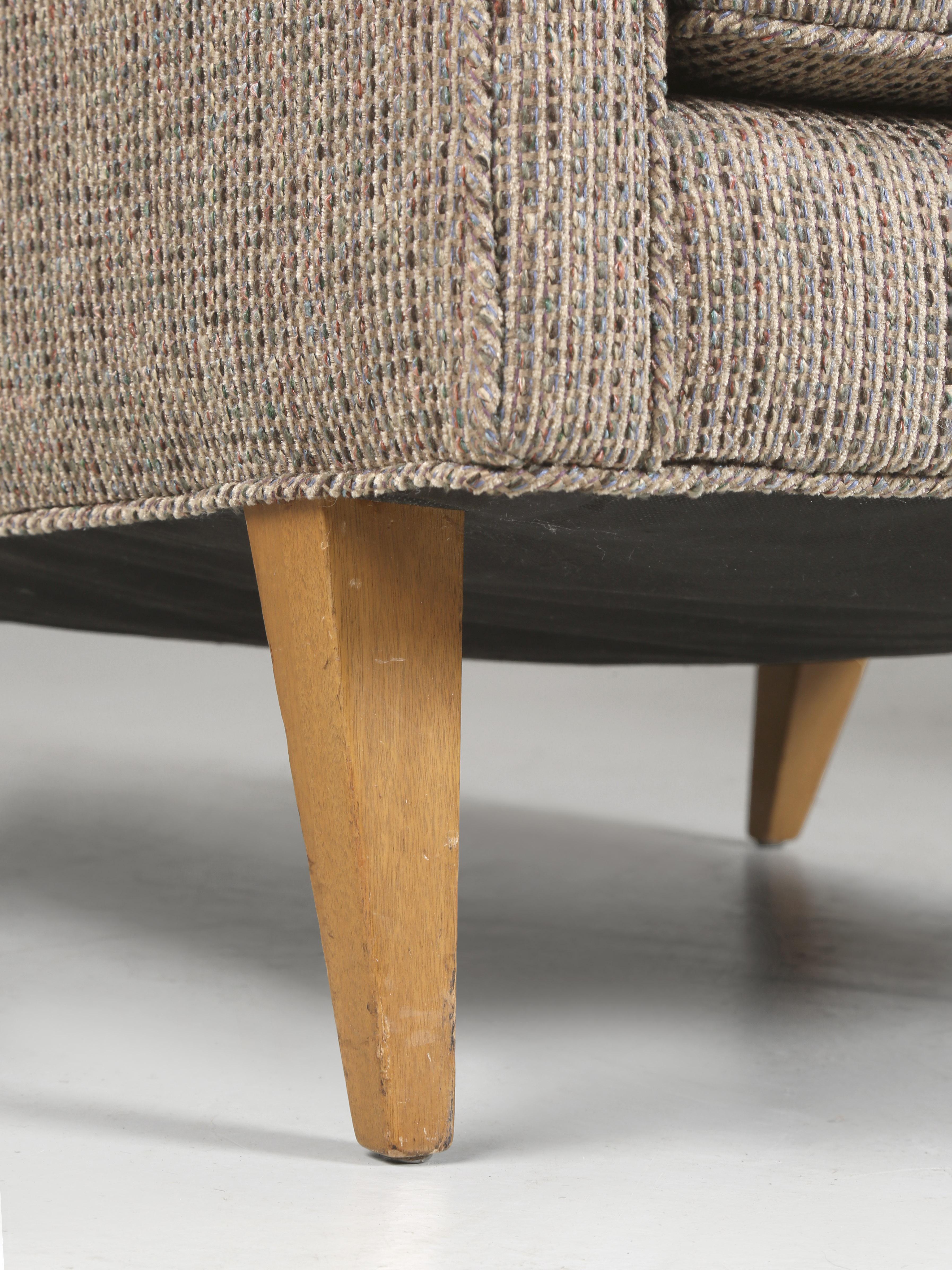 Mid-Century Modern Dunbar Pair of Bergère Chairs Extremely Comfortable c1960's For Sale 3