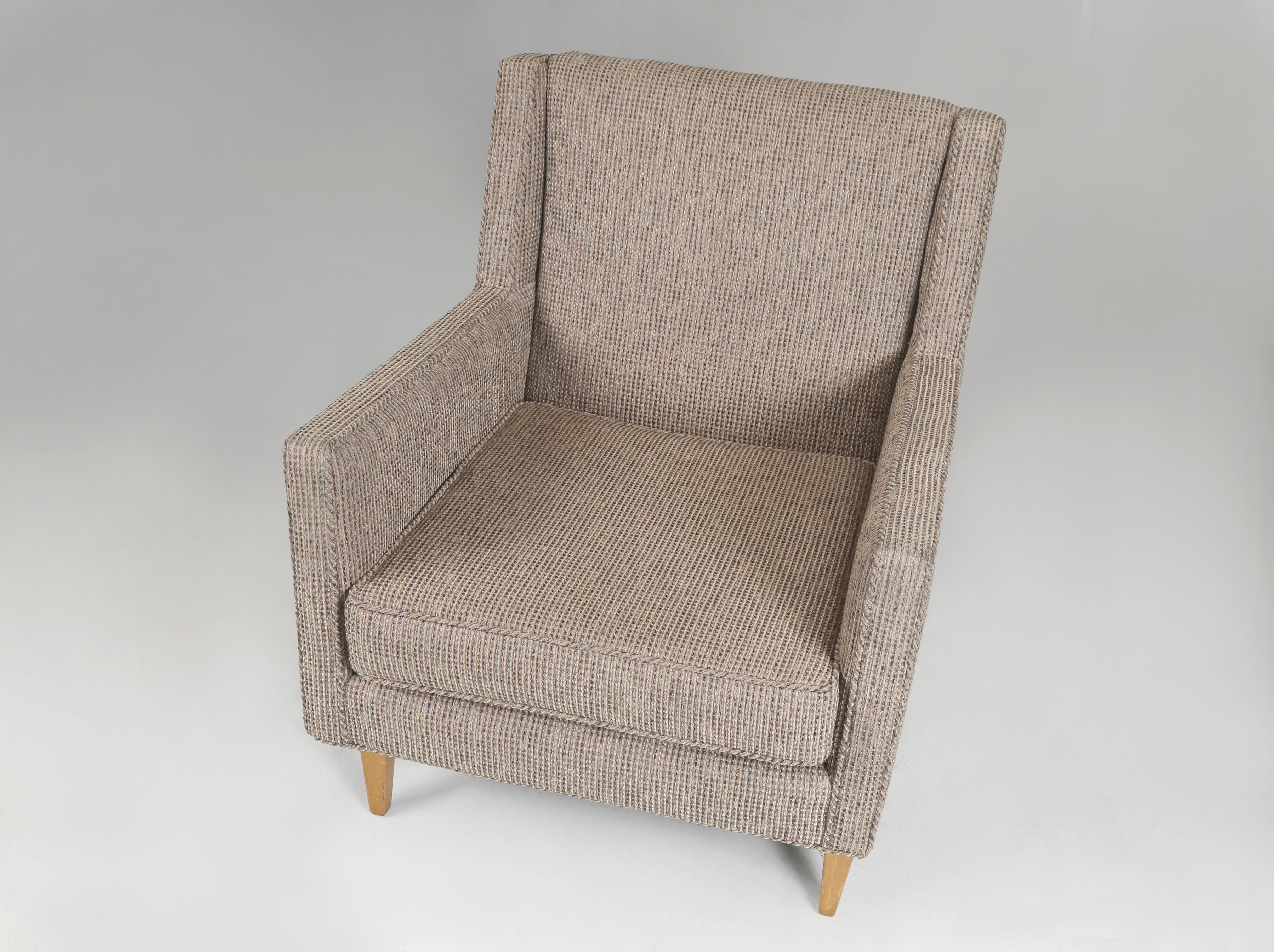 Mid-20th Century Mid-Century Modern Dunbar Pair of Bergère Chairs Extremely Comfortable c1960's For Sale