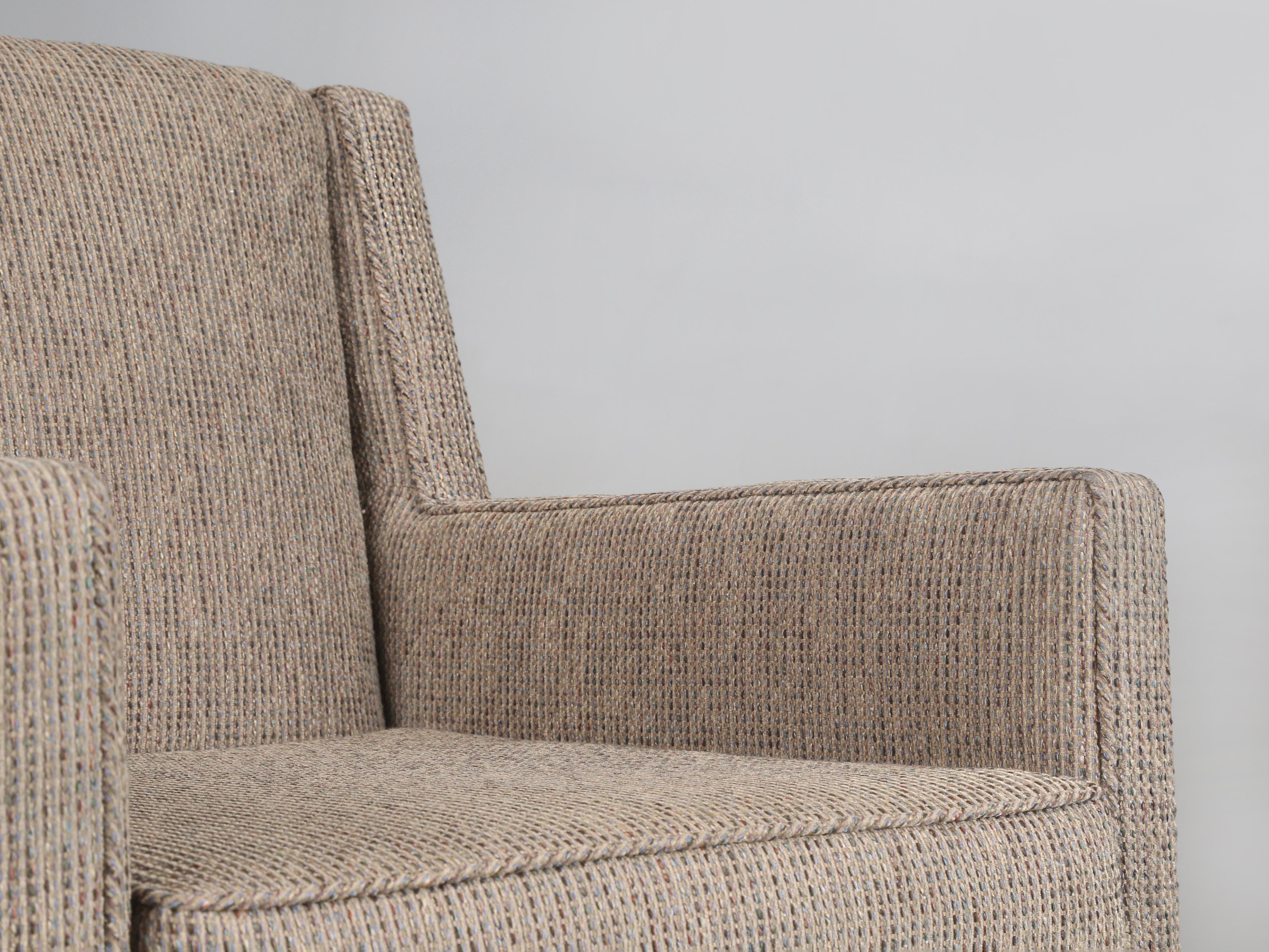 Mid-Century Modern Dunbar Pair of Bergère Chairs Extremely Comfortable c1960's For Sale 1