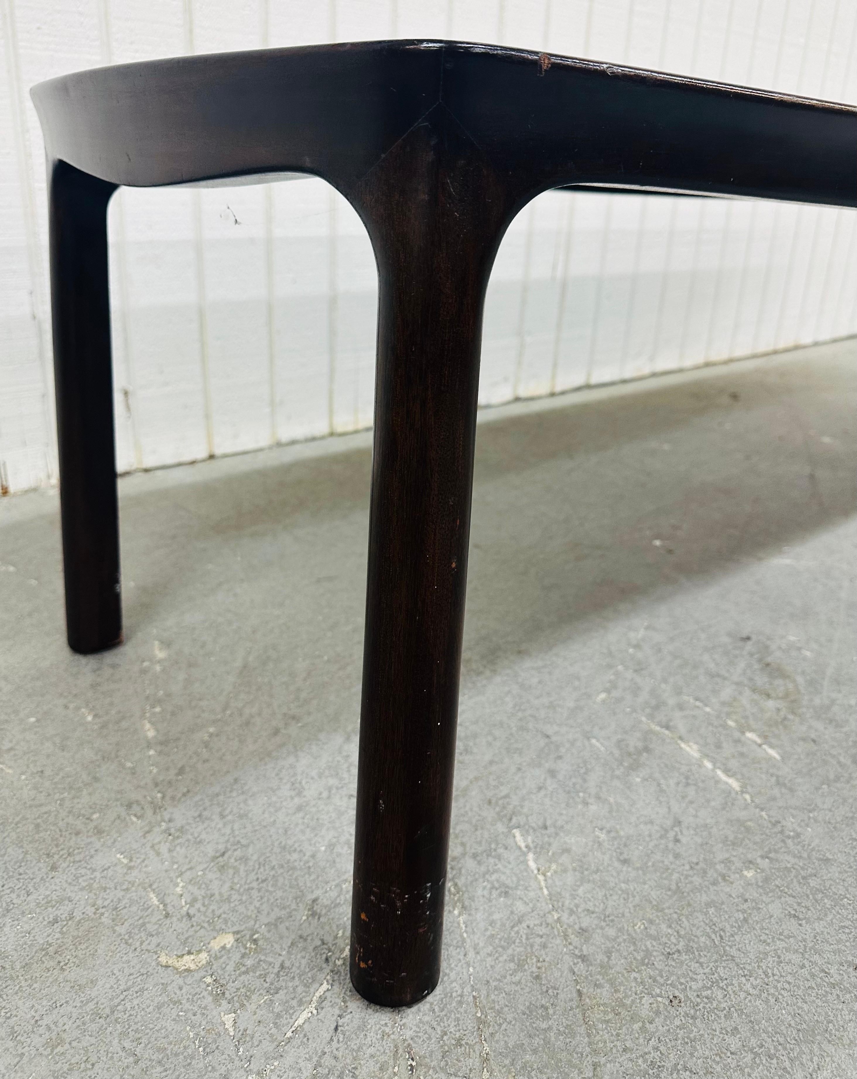 Américain Table basse en bois de rose The Moderns Dunbar en vente