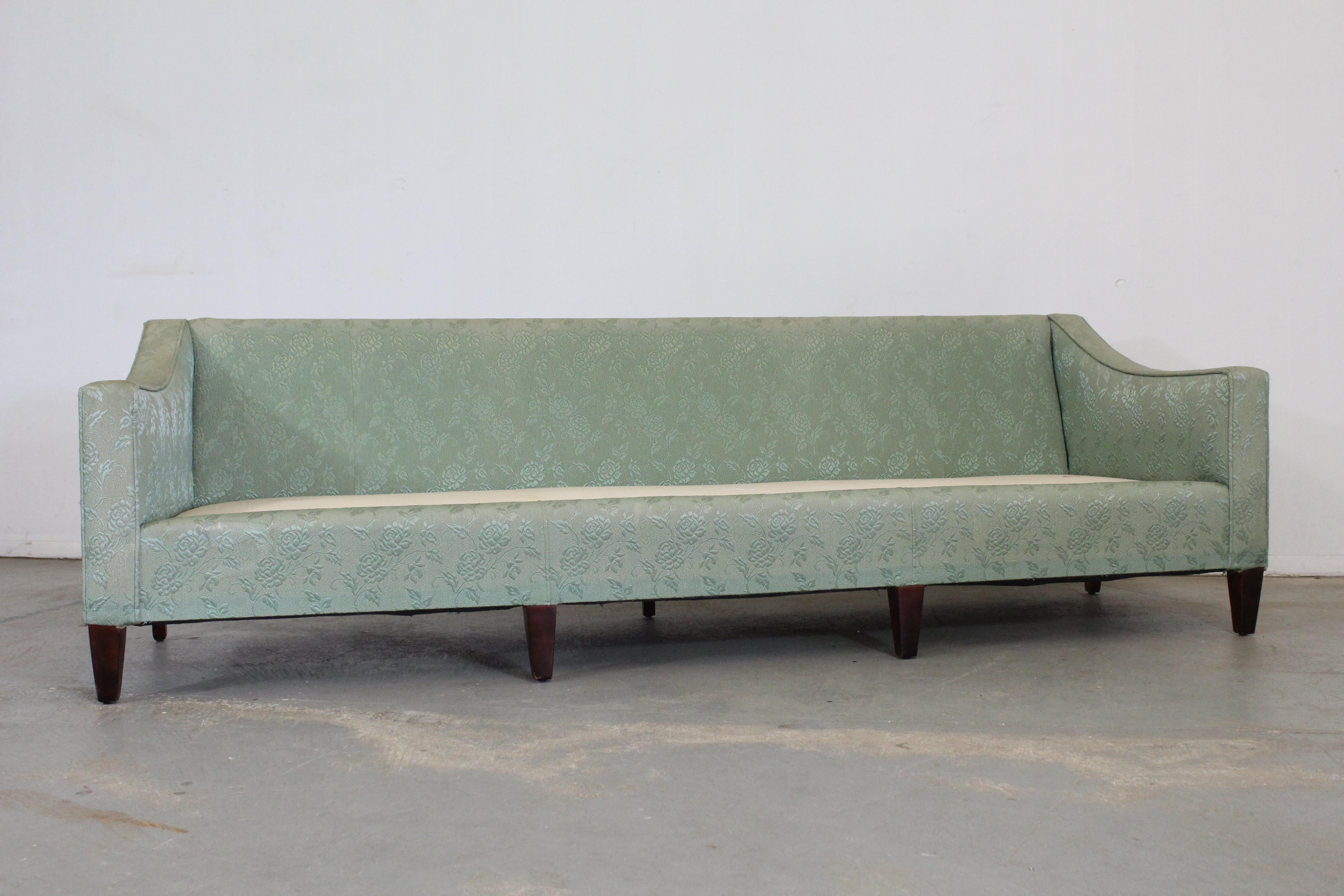 Fabric Mid-Century Modern Dunbar Sofa in Style of Edward Wormley