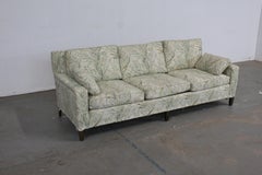 Mid-Century Modern Dunbar Style 3 Cushion Sofa
