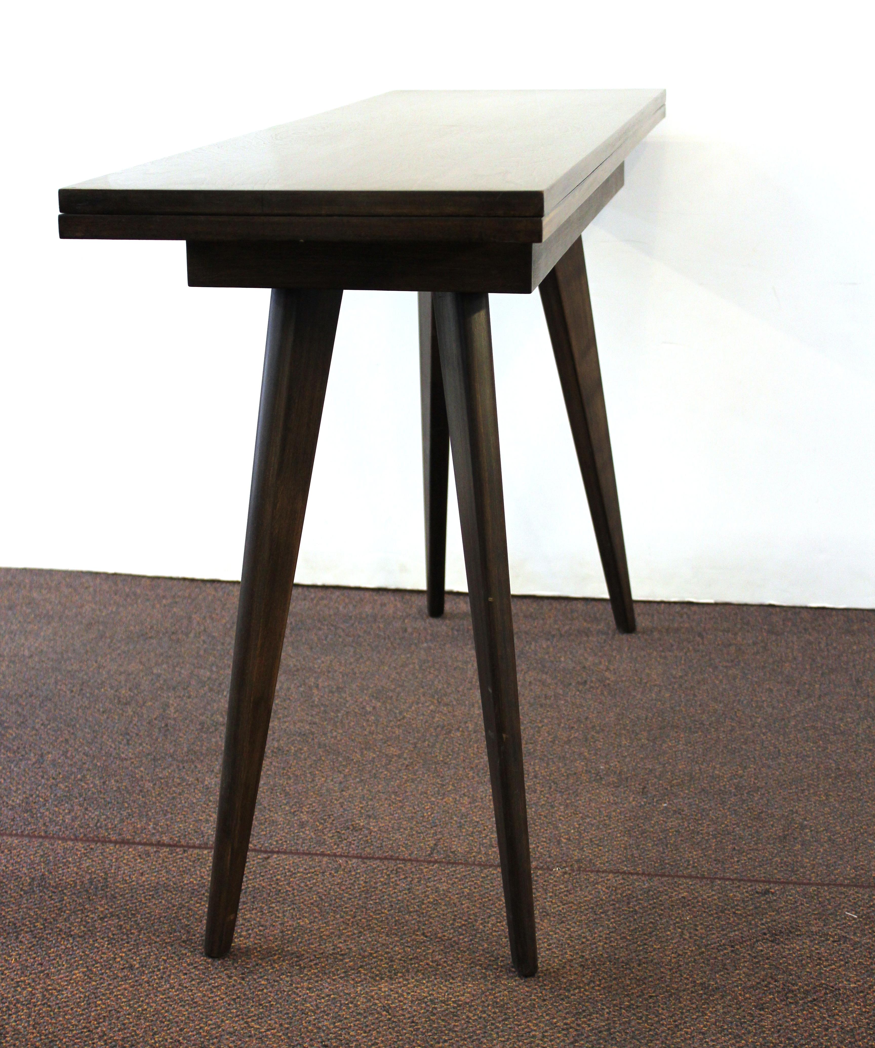 20th Century Mid-Century Modern Dunbar-Style Flip-Top Table or Console