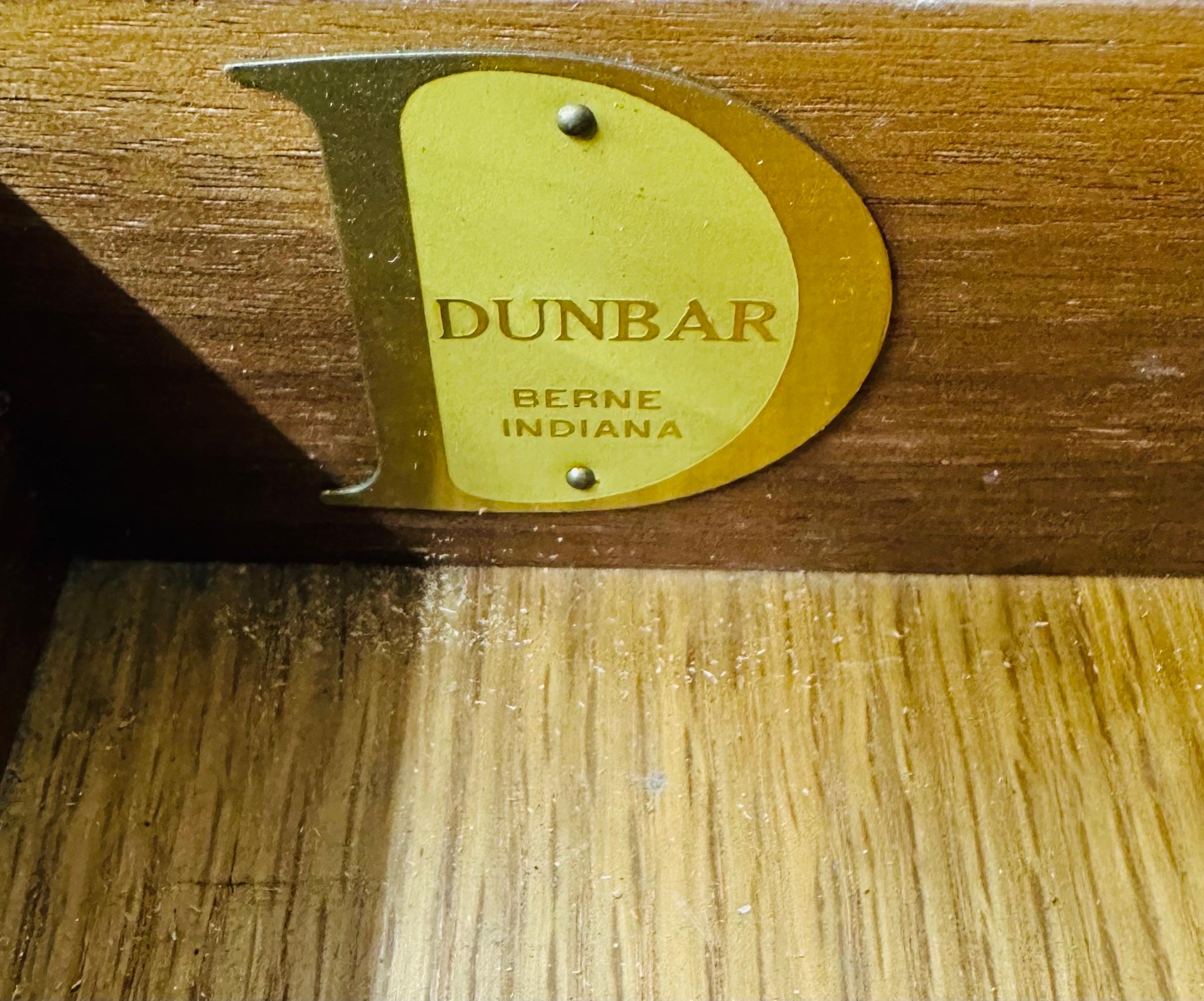 Mid-Century Modern Dunbar Walnut Bar Cart For Sale 6
