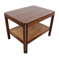 Mid-Century Modern Dunbar Walnut End/Side Table