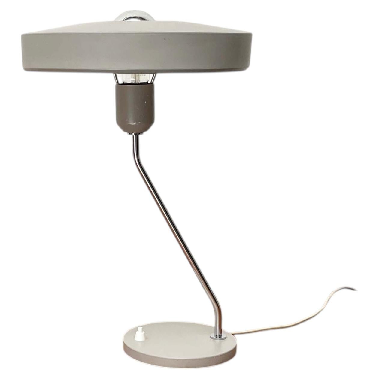 Mid-Century Modern Dutch Romeo Minimalist Table Lamp Louis Kalff Philips 1960s