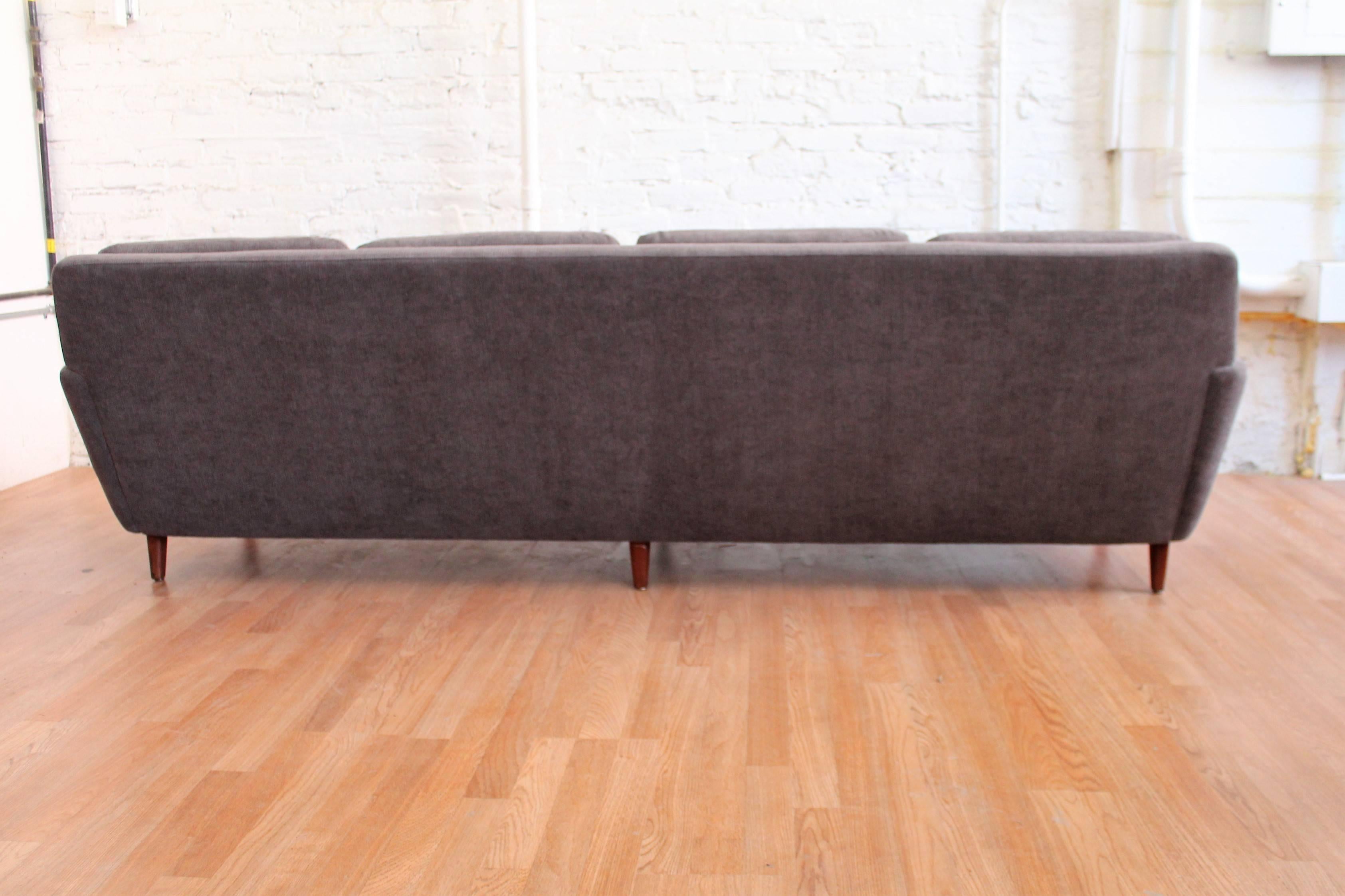 Swedish Mid-Century Modern DUX Four-Seat Sofa 