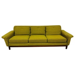 Mid-Century Modern Dux Green Sofa
