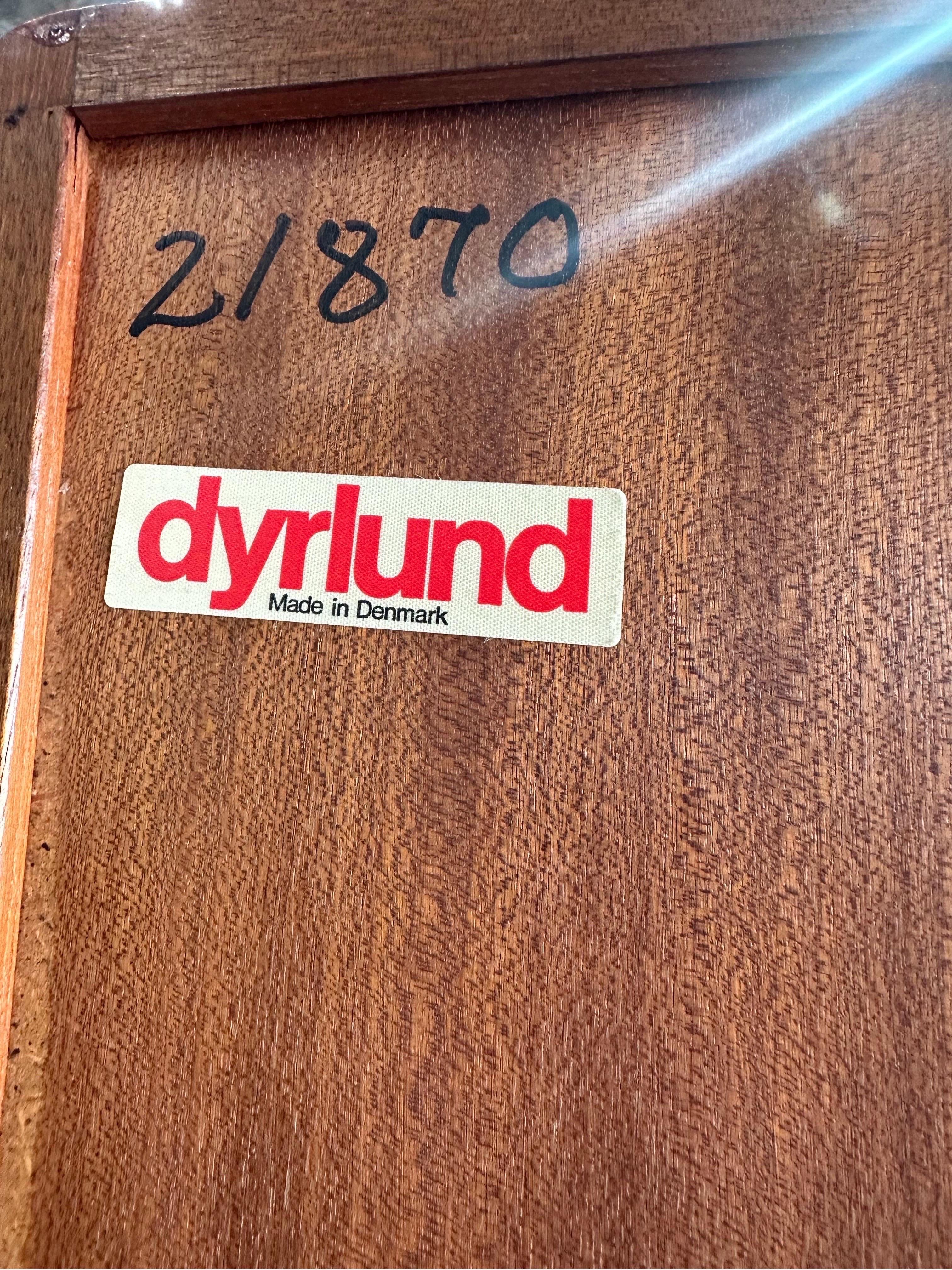 Mid Century Modern Dyrlund Danish Teak Bookcase Wall Unit, 2pc 6