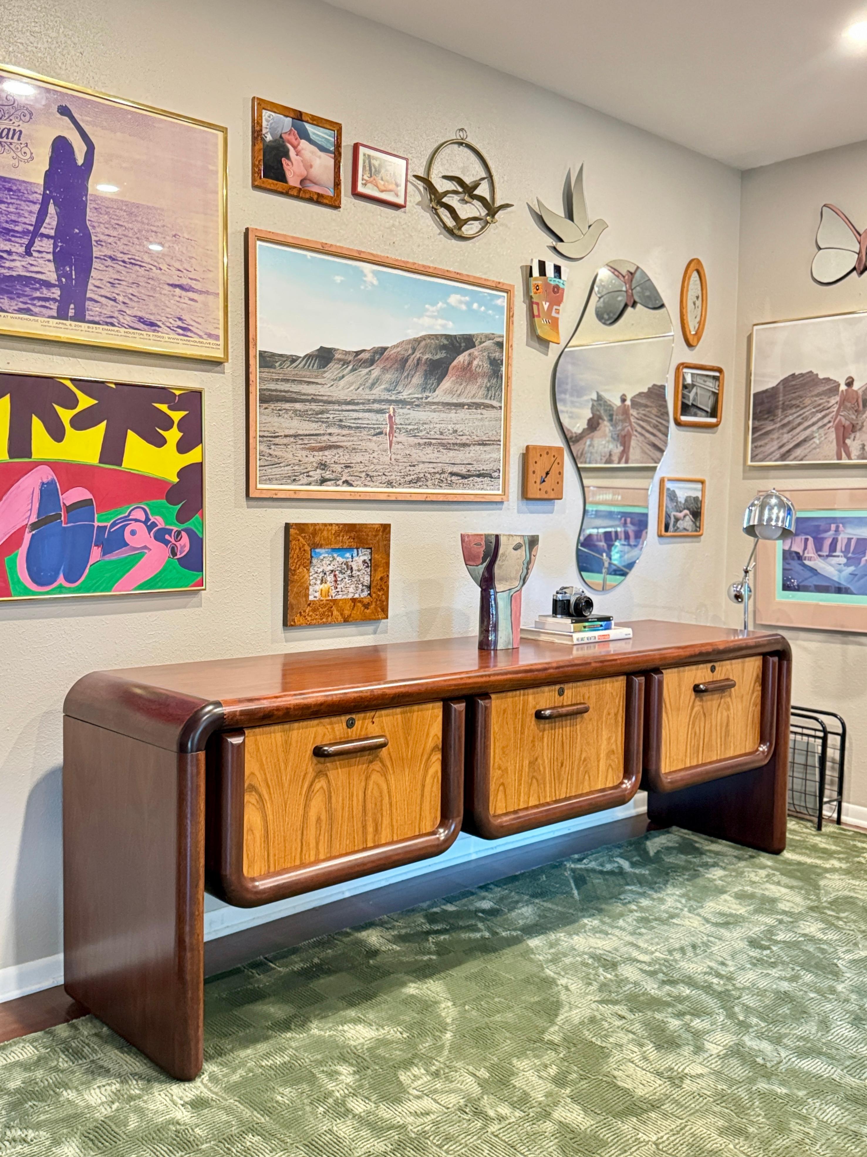 Mid-Century Modern Mid century modern Dyrlund “Supreme” credenza in rosewood, circa 1970s
