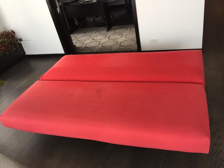 MidCentury Modern Eames Design Within Reach Sliding Sofa For Sale at