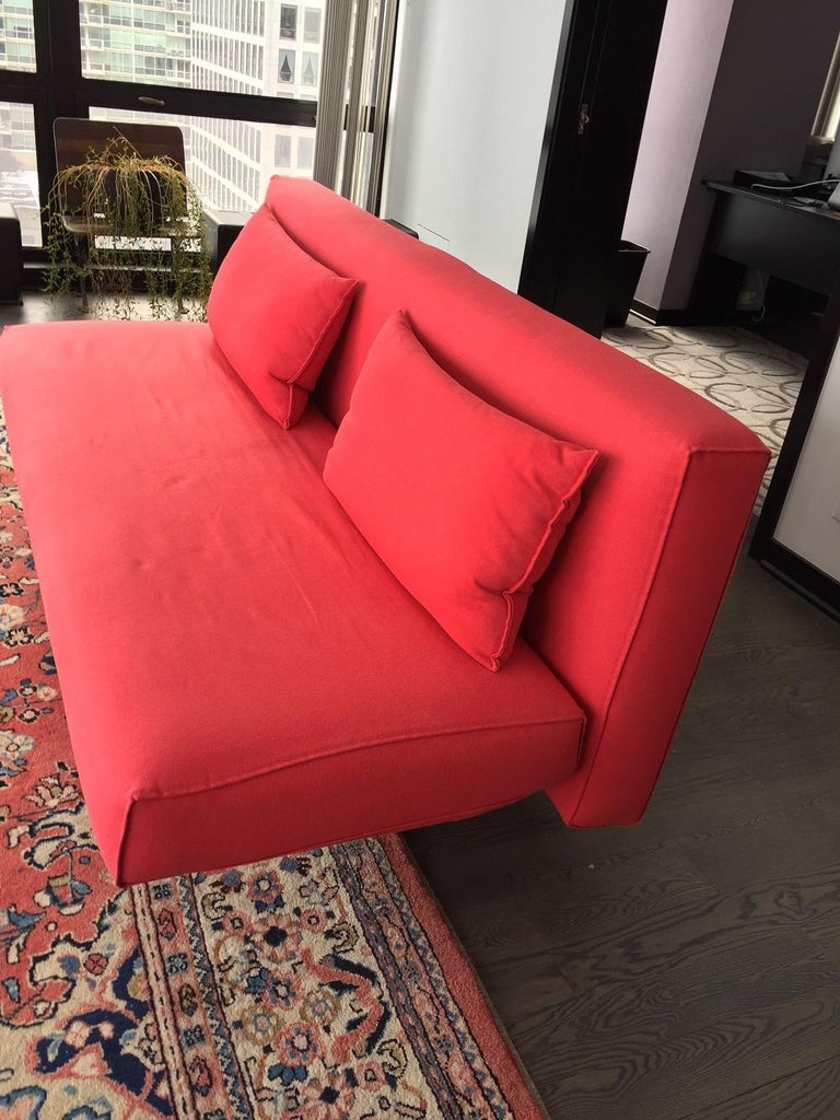 MidCentury Modern Eames Design Within Reach Sliding Sofa For Sale at