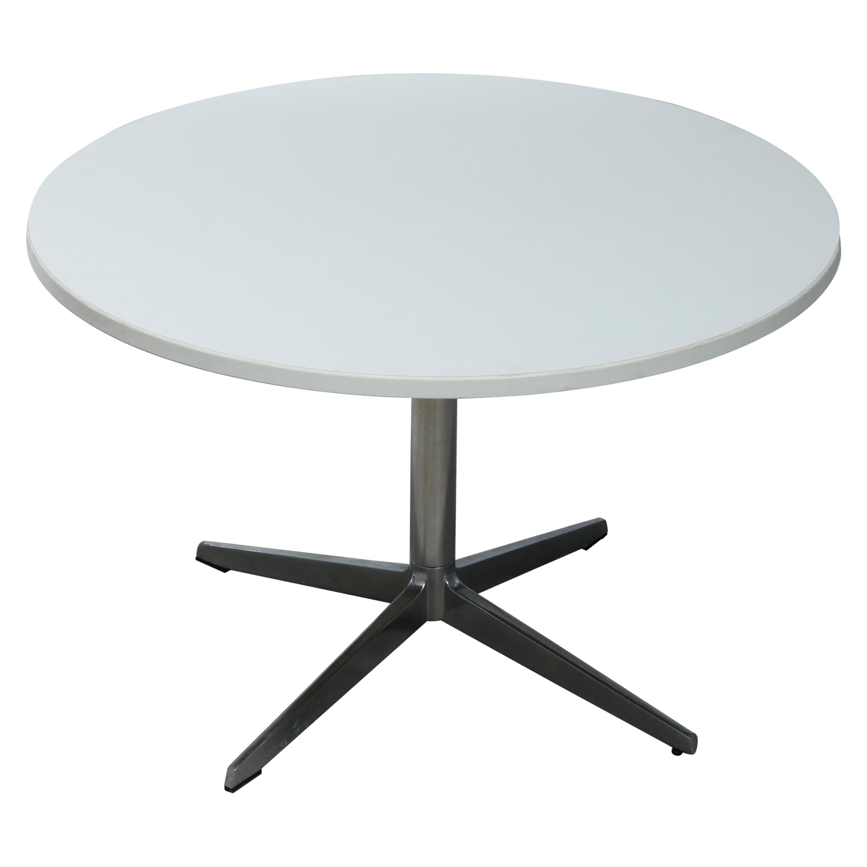 Mid-Century Modern Eames for Miller School Chrome & Steel Low Table, 20th C