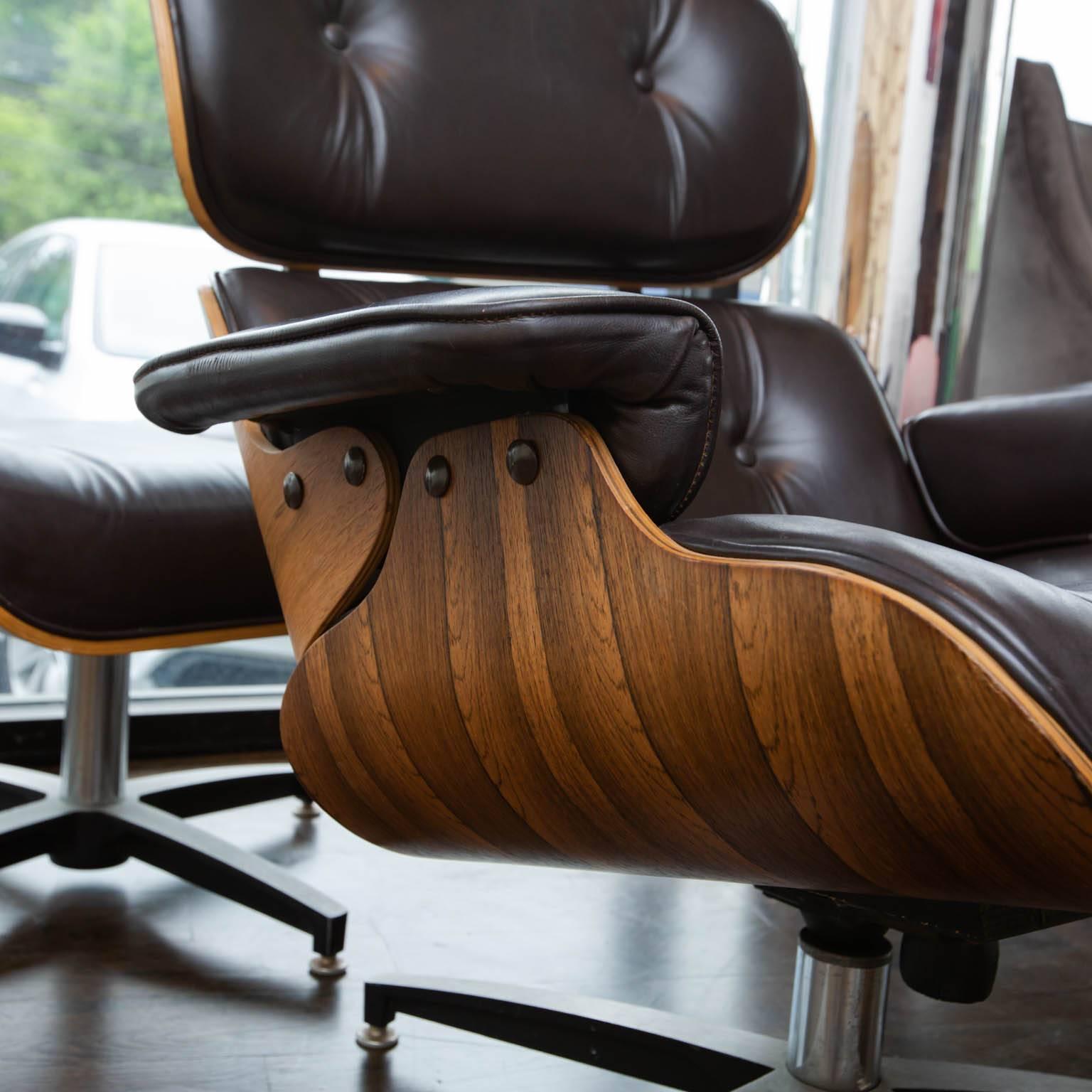 Chaise longue de style Eames moderne du milieu du siècle dernier 3